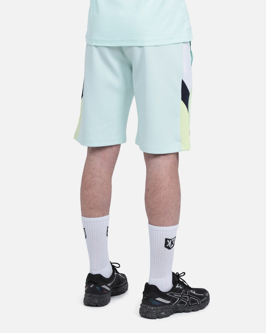 Sicarios Pastel Shorts - Green/White/Blue