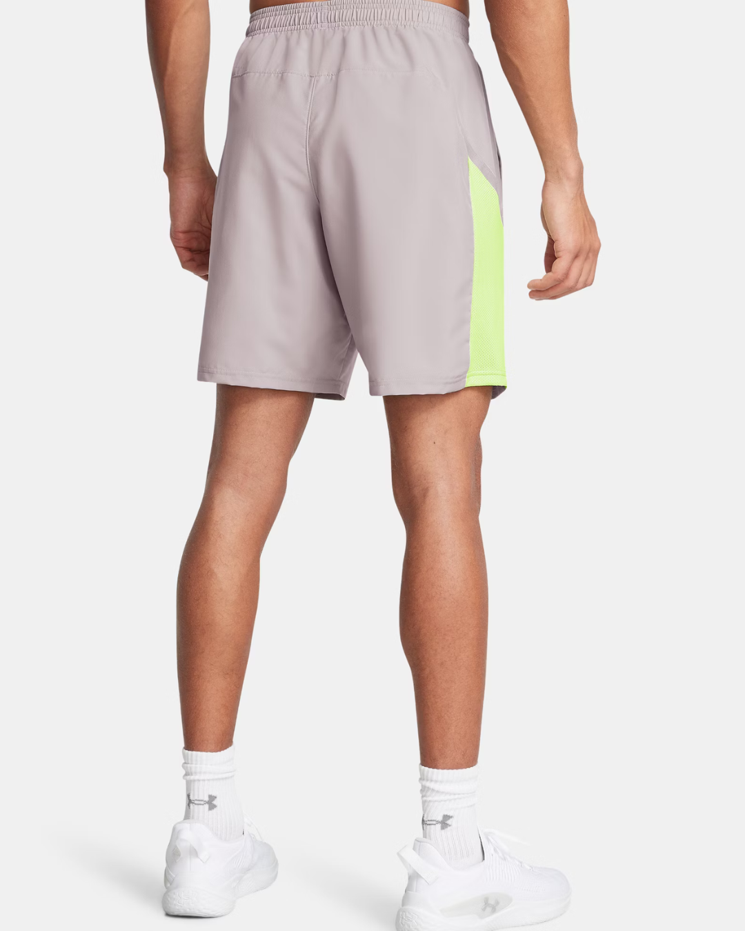 Pantalón corto Under Armour Tech Utility - Gris/Amarillo