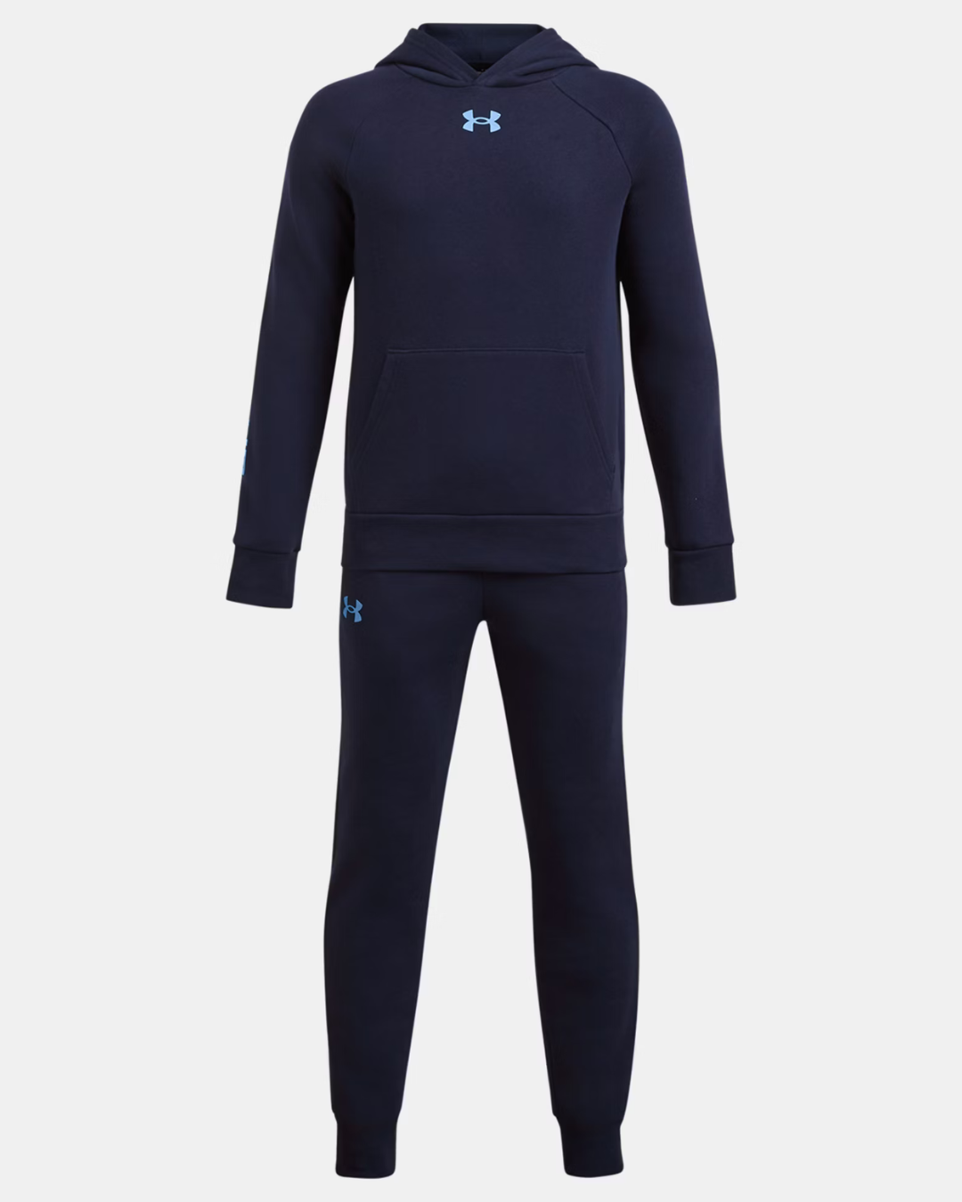 Under Armour Rival Fleece Junior-Trainingsanzug – Blau