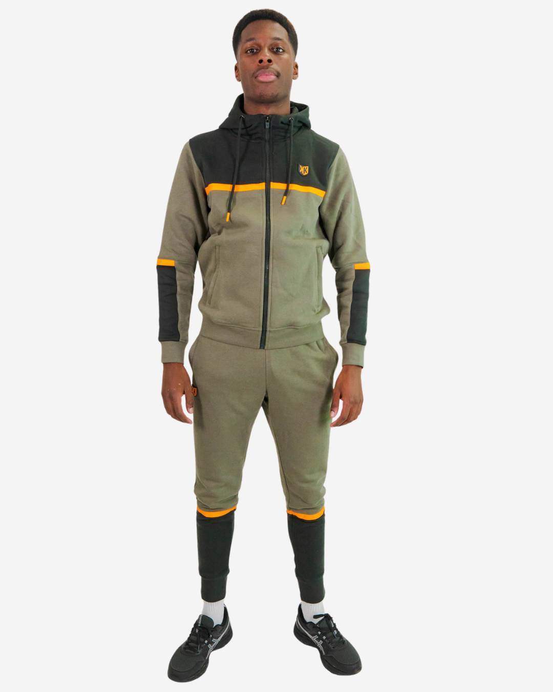 FK Sicarios V Tracksuit - Khaki/Black/Orange