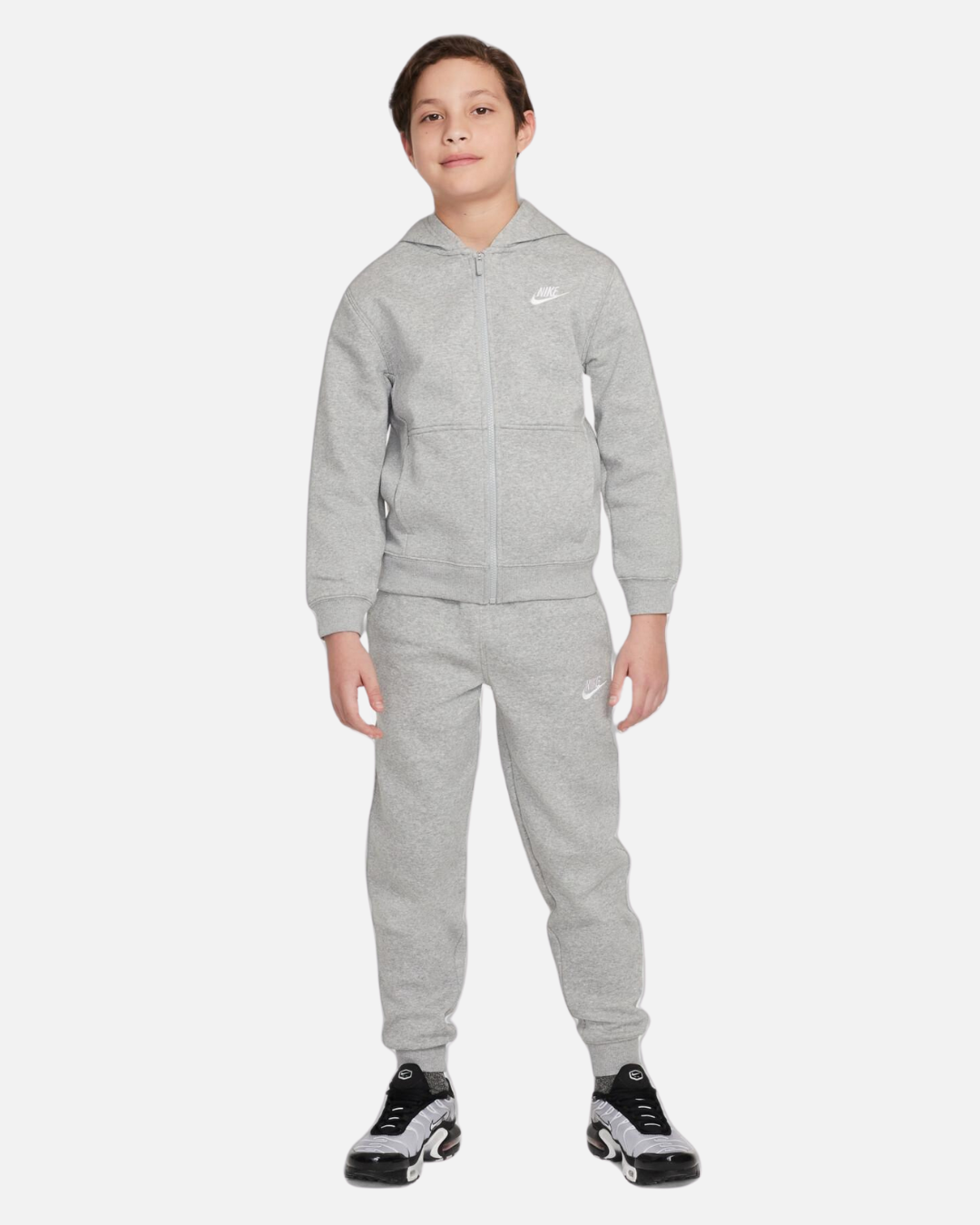 Tuta Nike Club Fleece Junior - Grigio