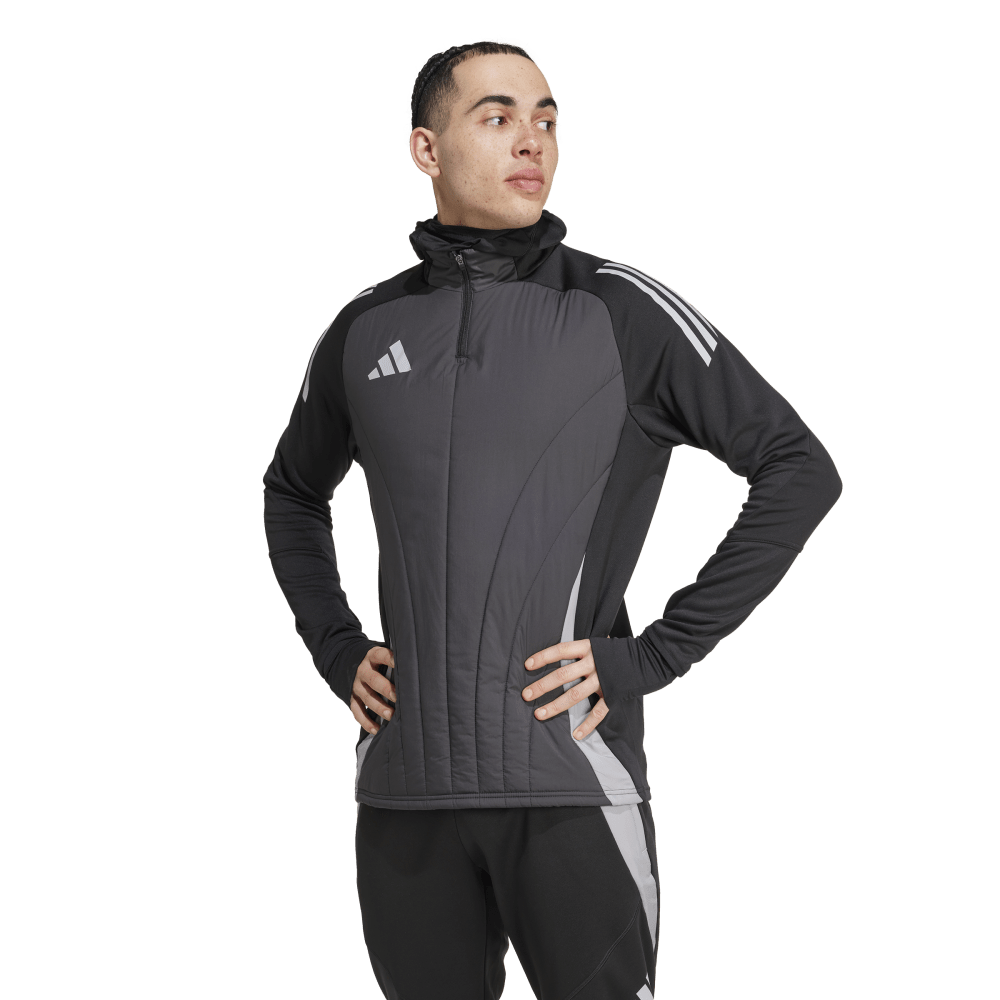 Adidas Jacket with Integrated Hood - Black