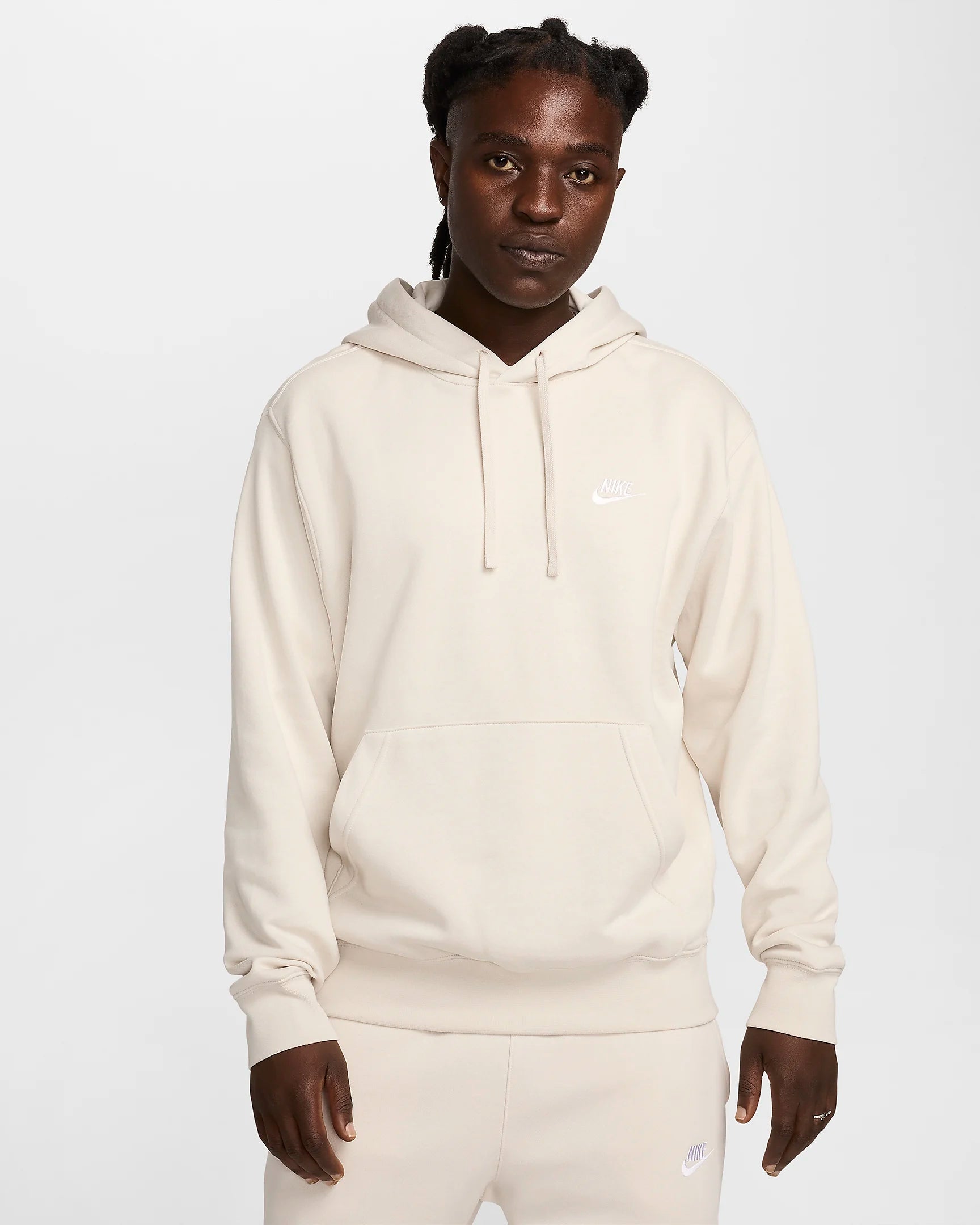 Nike Club Fleece Hoodie - Beige