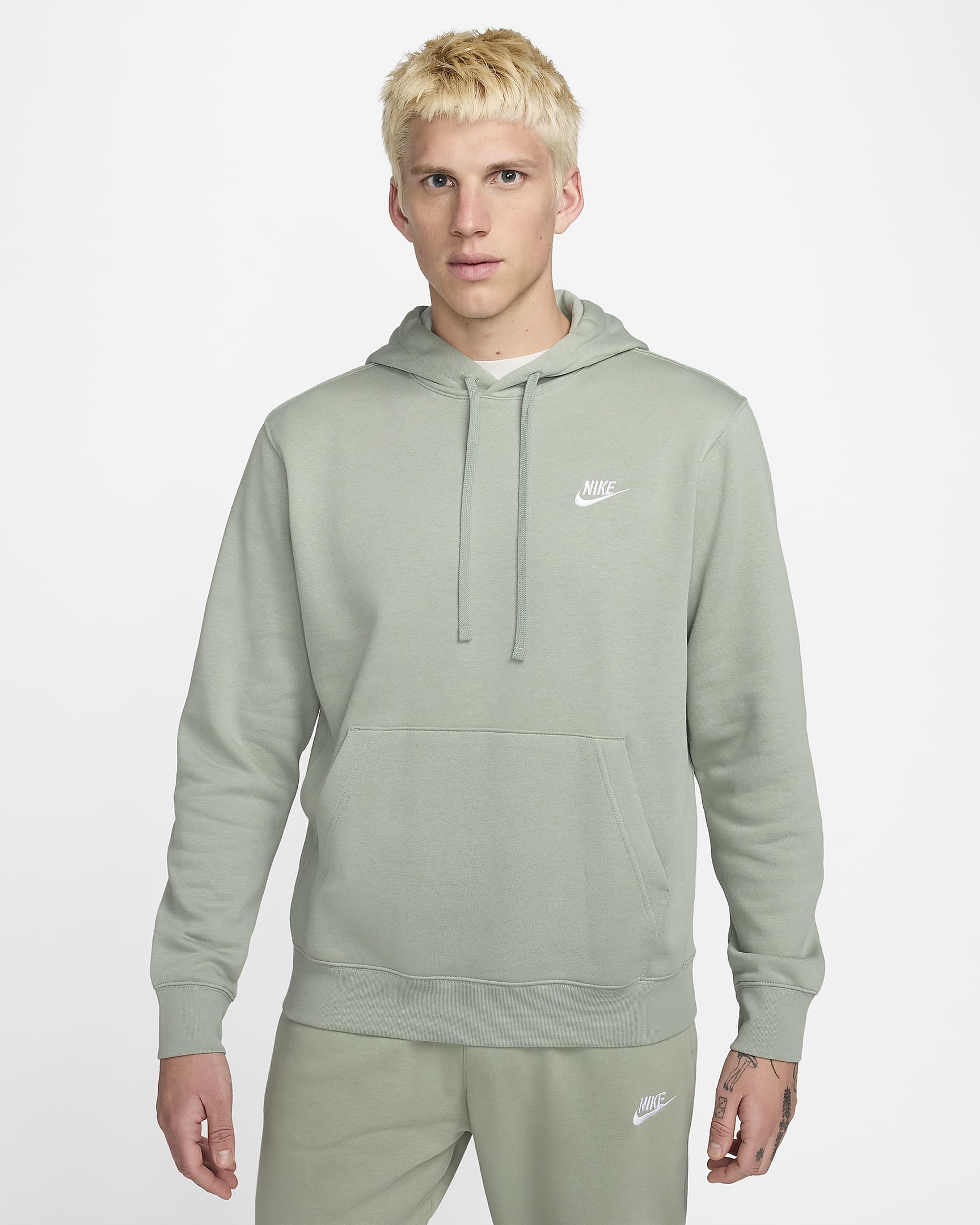 Nike Club Fleece Hoodie - Green