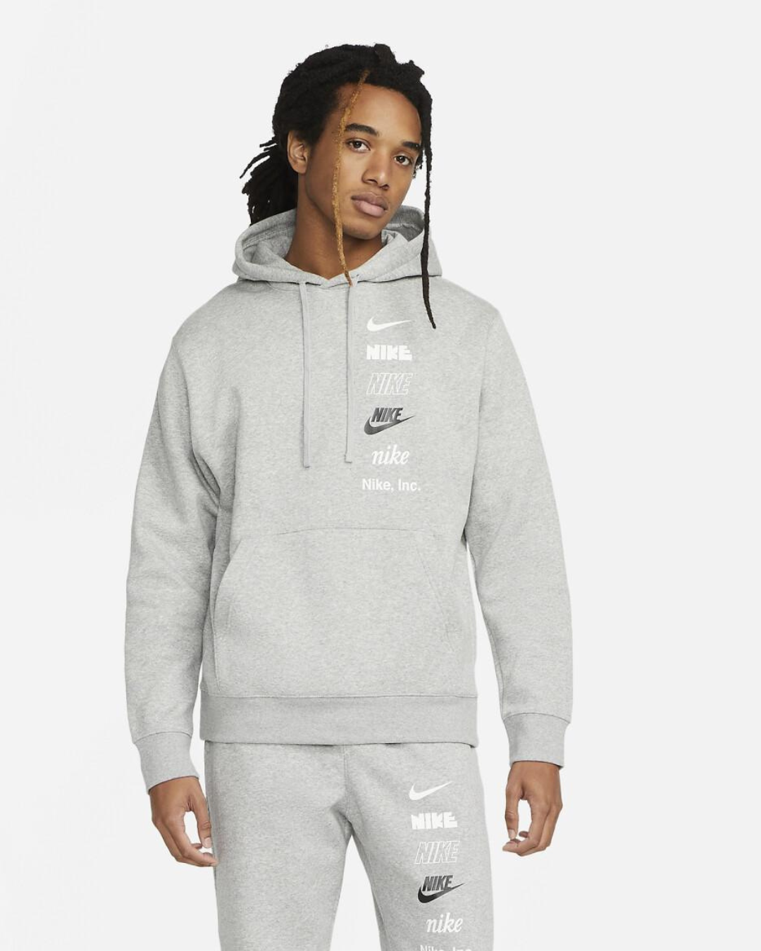 Nike Club Hoodie - Gray