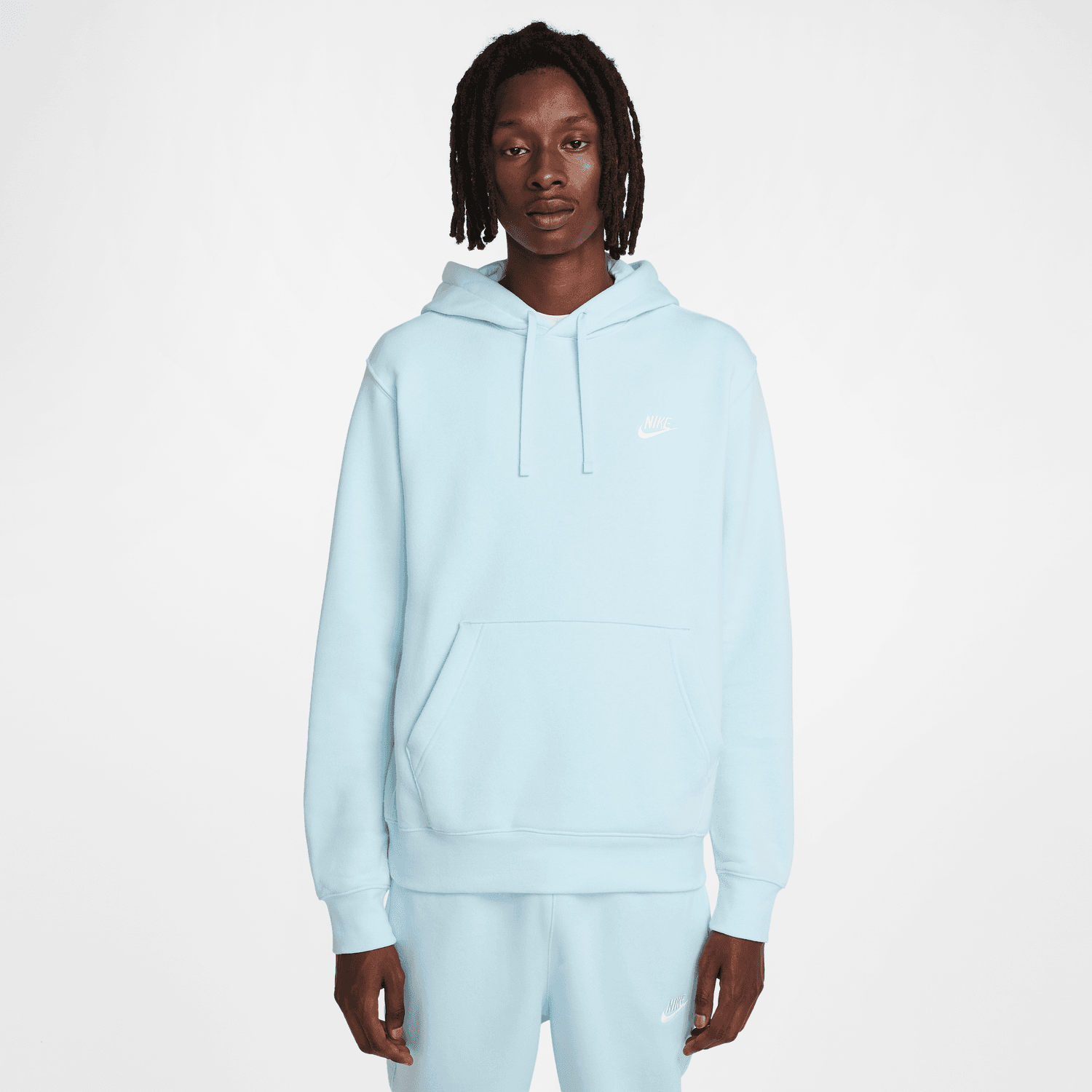 Nike Club Fleece Kapuzenpullover - Blau