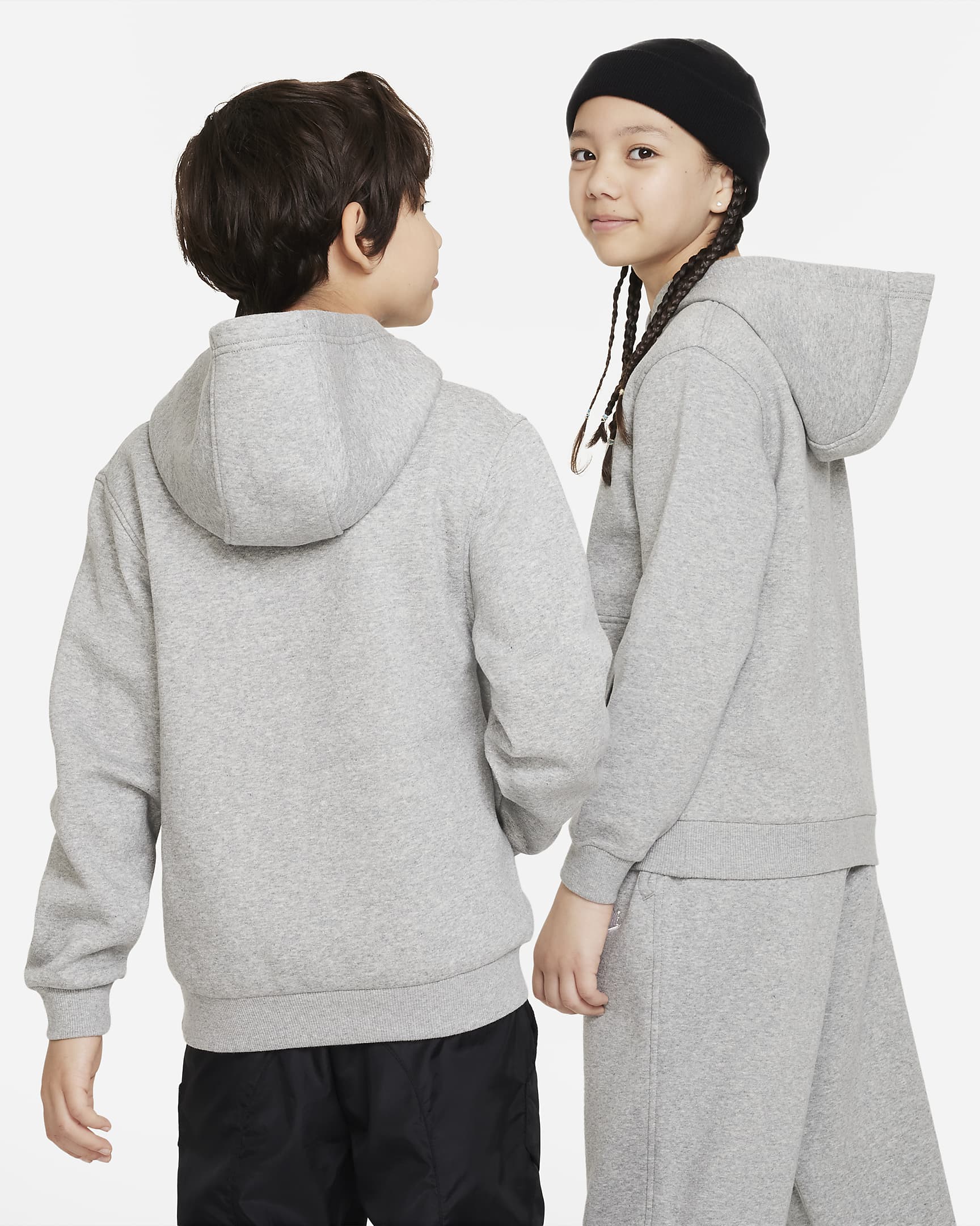 Sweatshirt Nike Fleece Junior - Grau