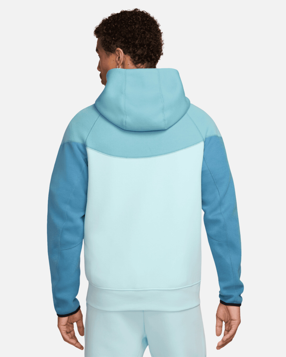 Sweat Nike Tech Fleece Windrunner - Bleu