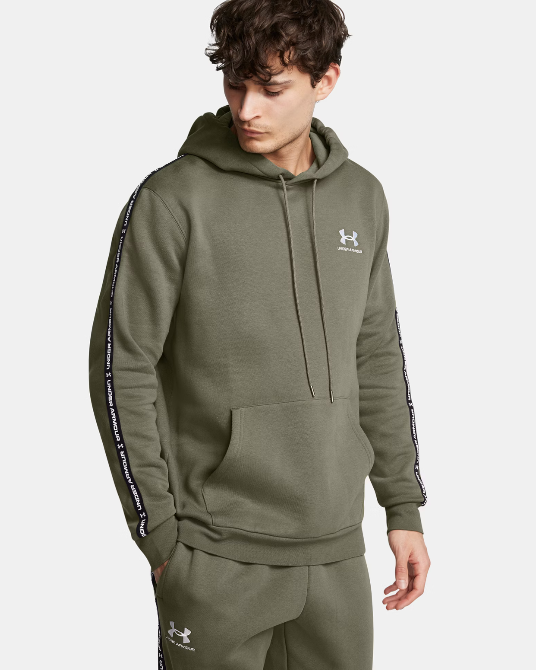 Sweat Under Armour Icon Fleece - Kaki