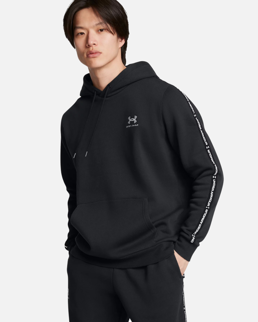 Sudadera Under Armour Icon Fleece - Negro