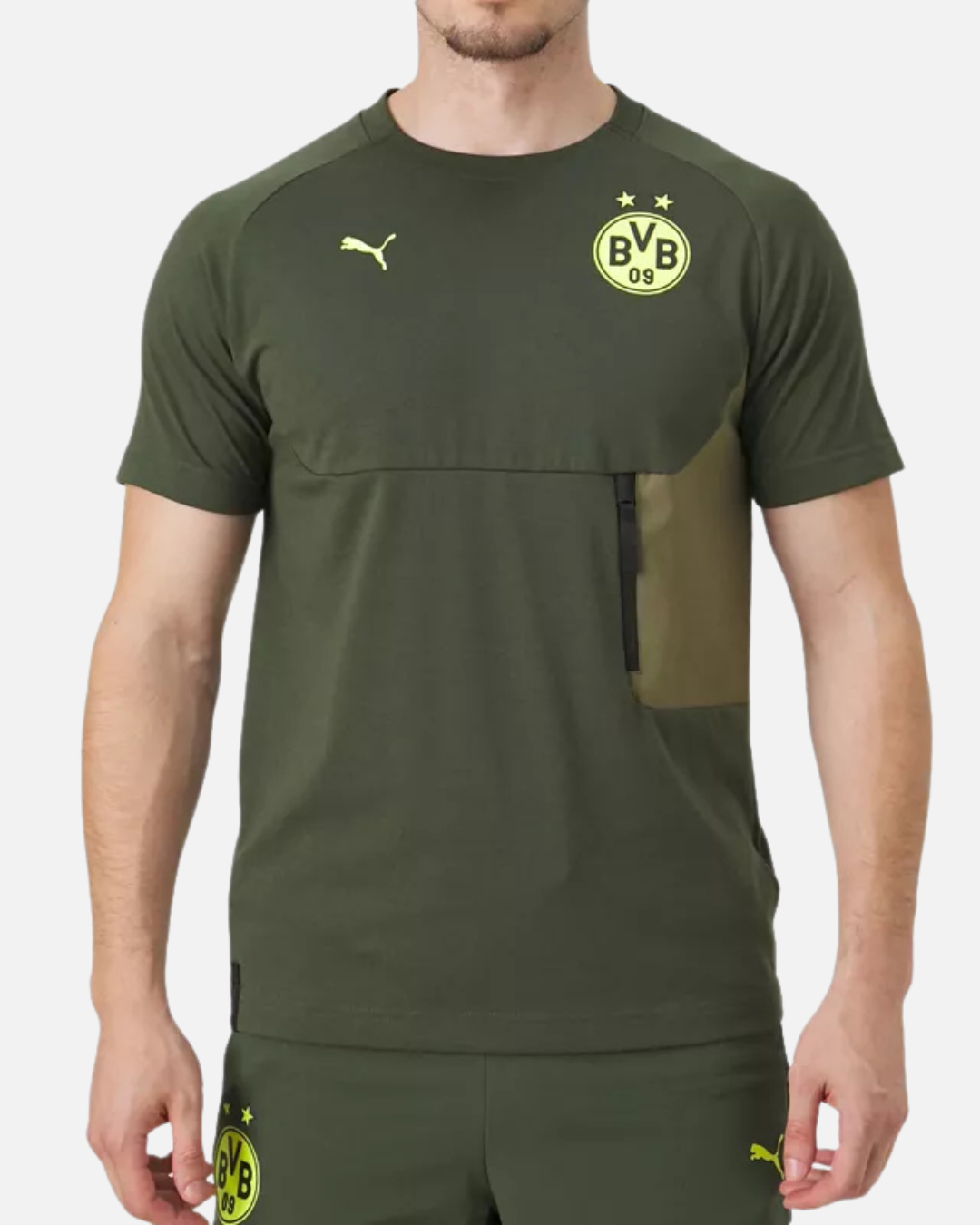 T-shirt Dortmund 2024/2025 - Kaki