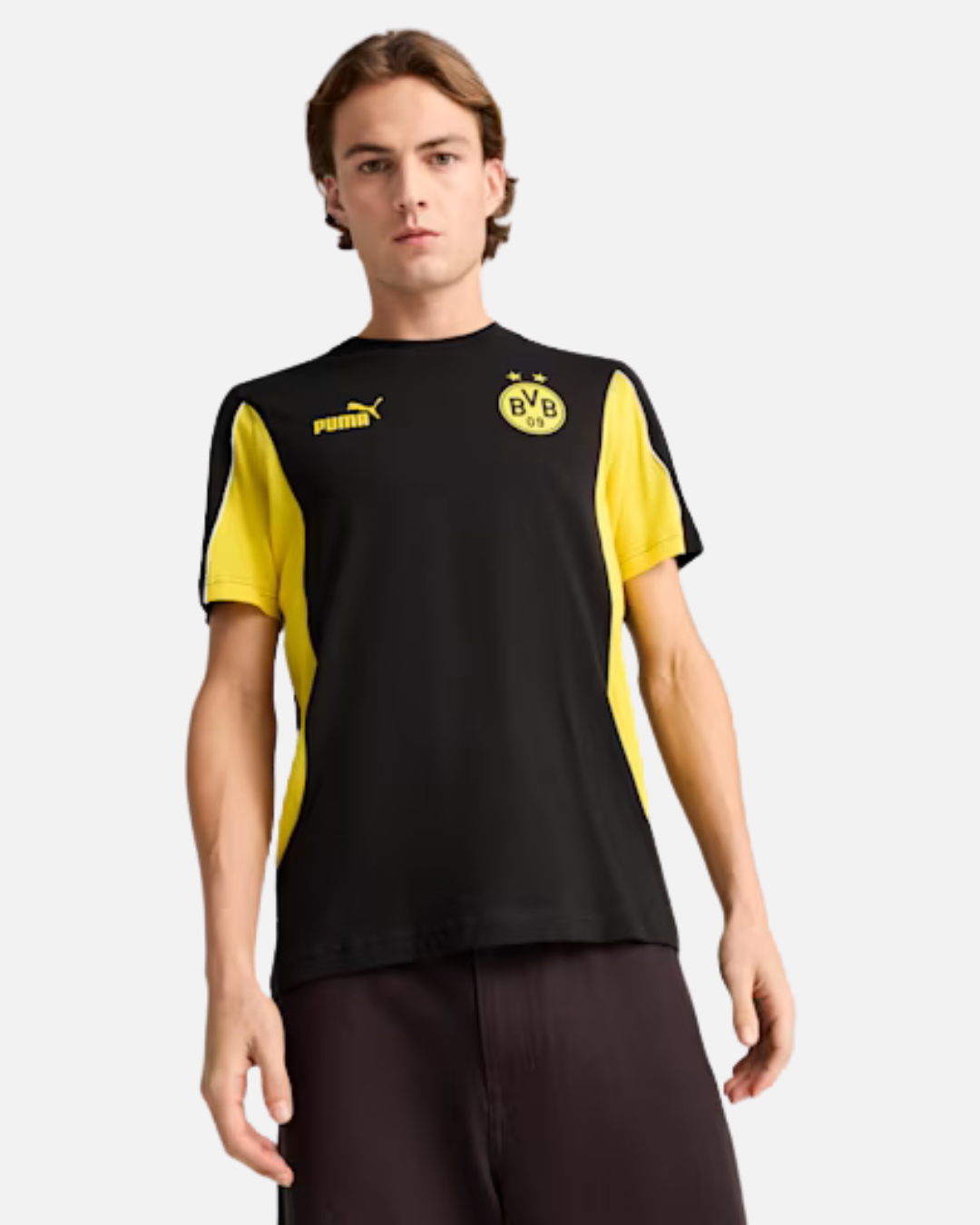 T-Shirt Dortmund Archive 2025 - Schwarz/Gelb