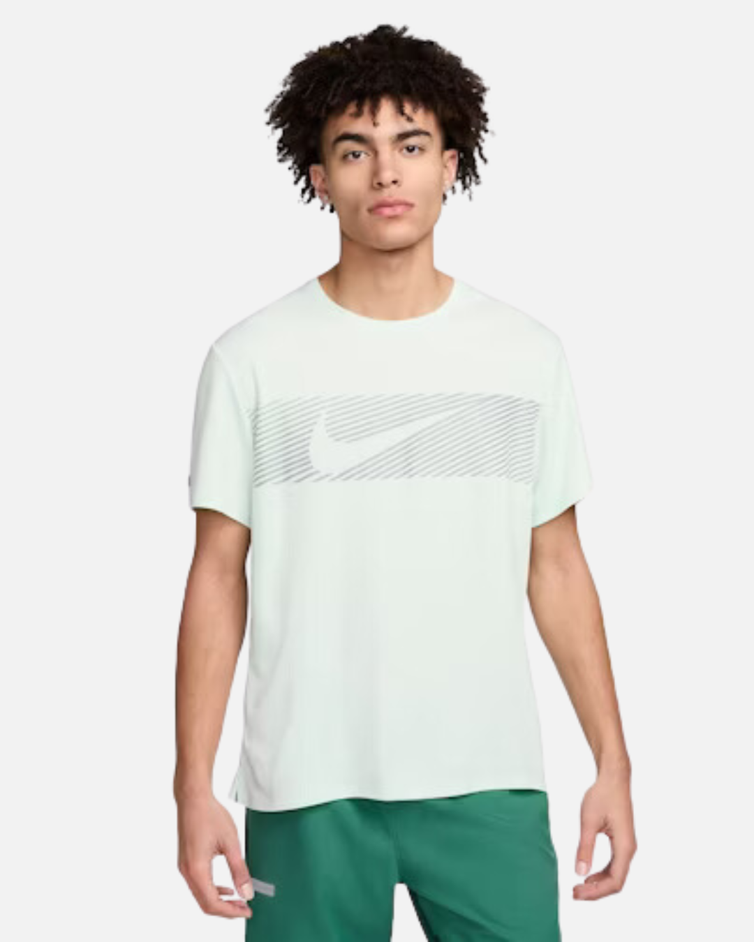 Nike Challenger Flash T-Shirt – Hellgrün