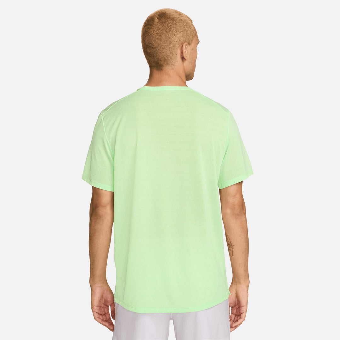 T-Shirt Nike Dri-FIT Miler - Grün-Fluo