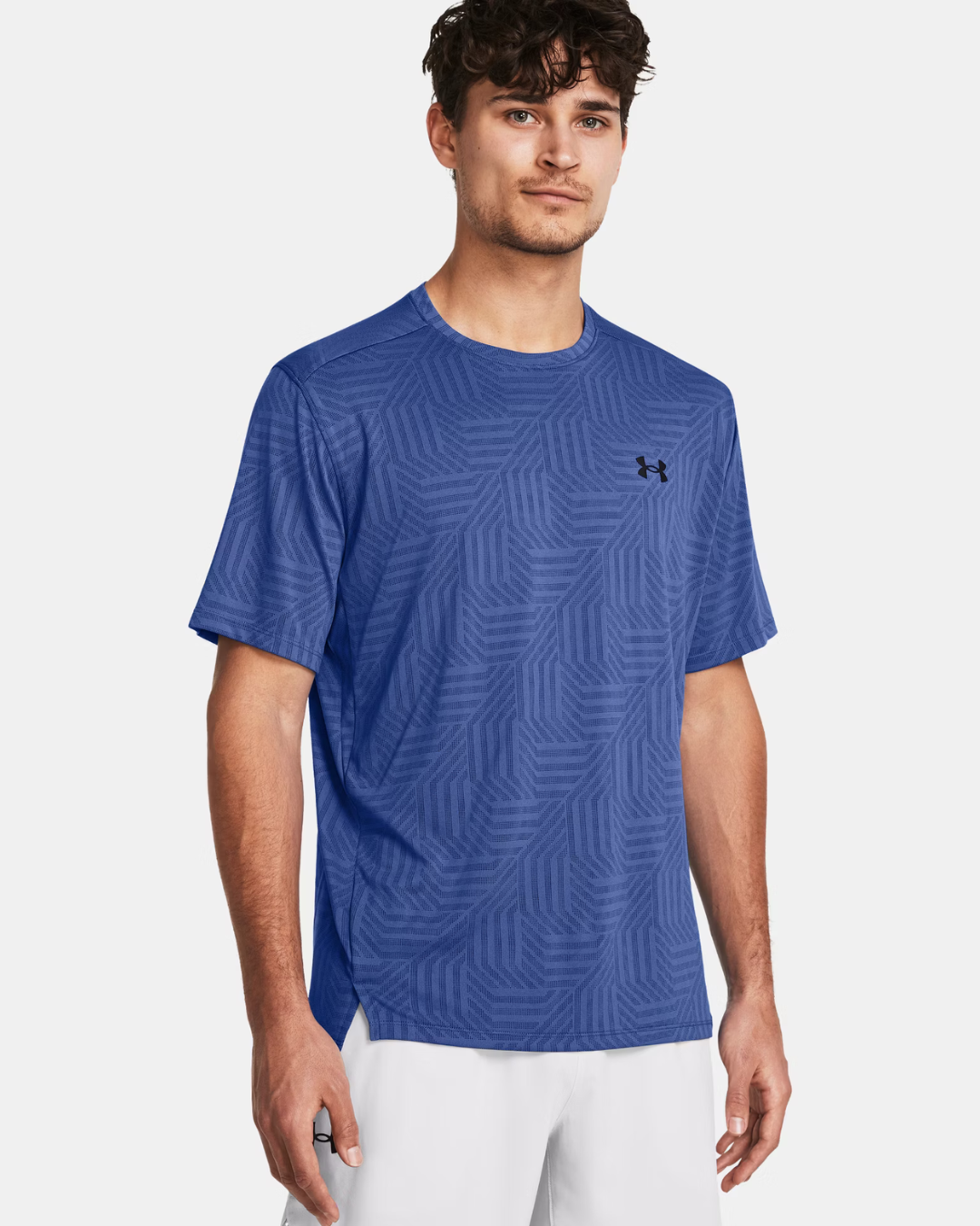 Camiseta Under Armour Tech Vent Geotessa - Azul