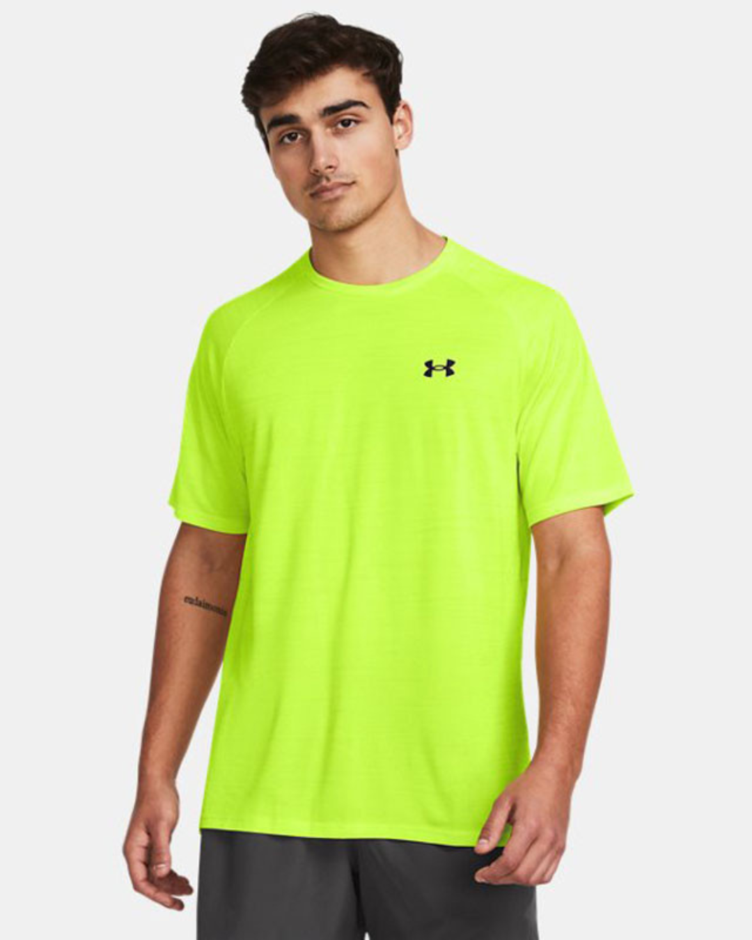 T-Shirt Under Armour Tiger Tech - Gelb