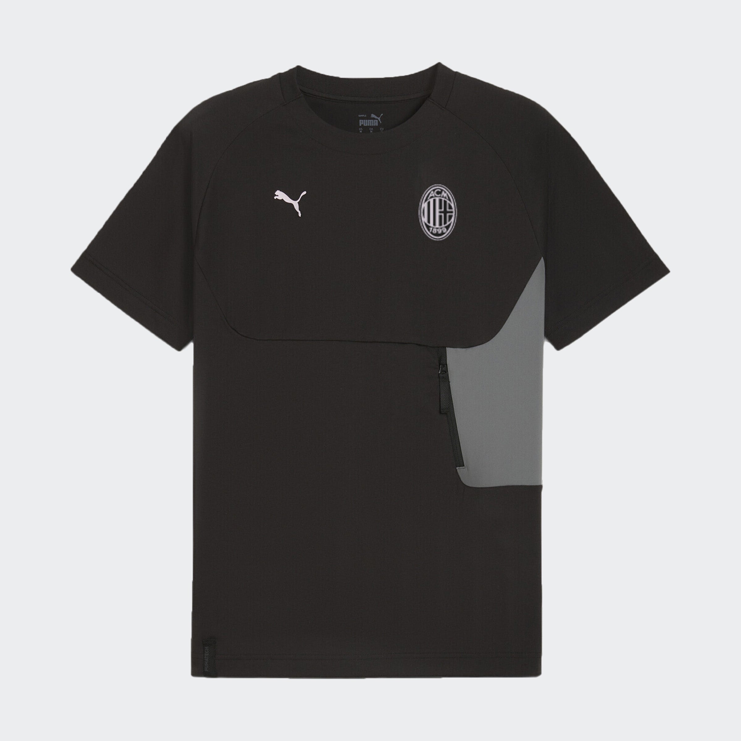 T-shirt allenamento AC Milan 2024/2025 - Nera