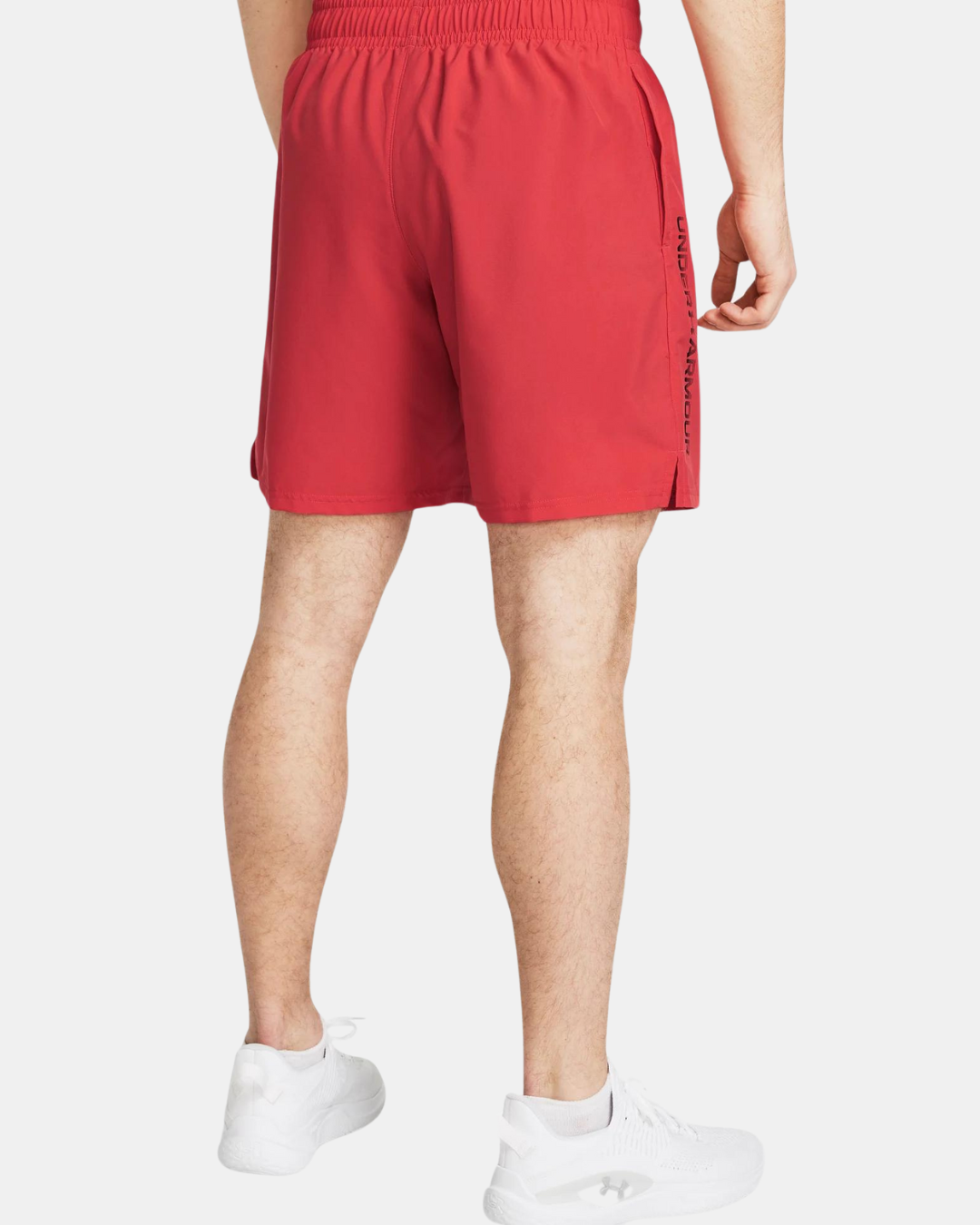 Kurze Under Armour Woven Wordmark – Rouge