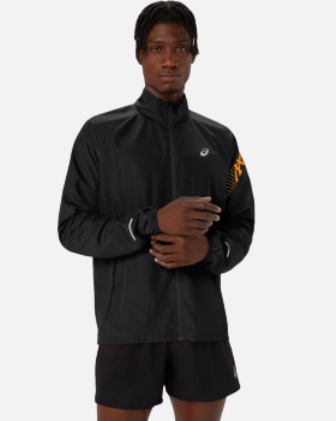 Veste Asics Icon - Noir/Orange