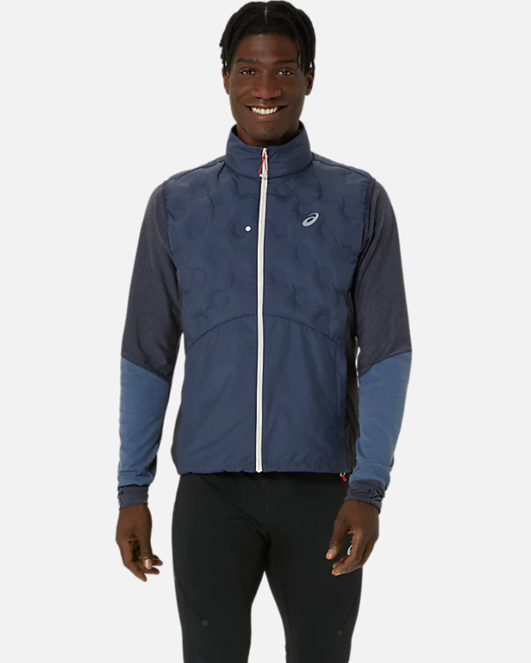 Veste Asics Road Packable - Bleu