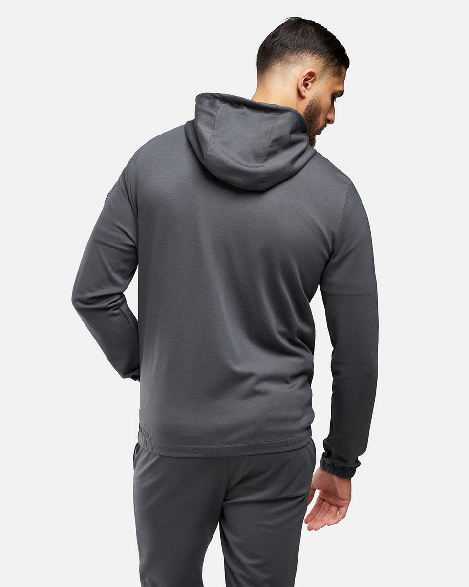 Helvetica Beta Hooded Jacket - Grey