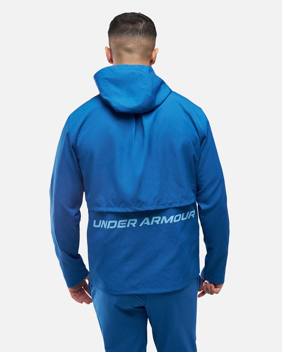 Chaqueta con capucha Under Armour Launch - Azul