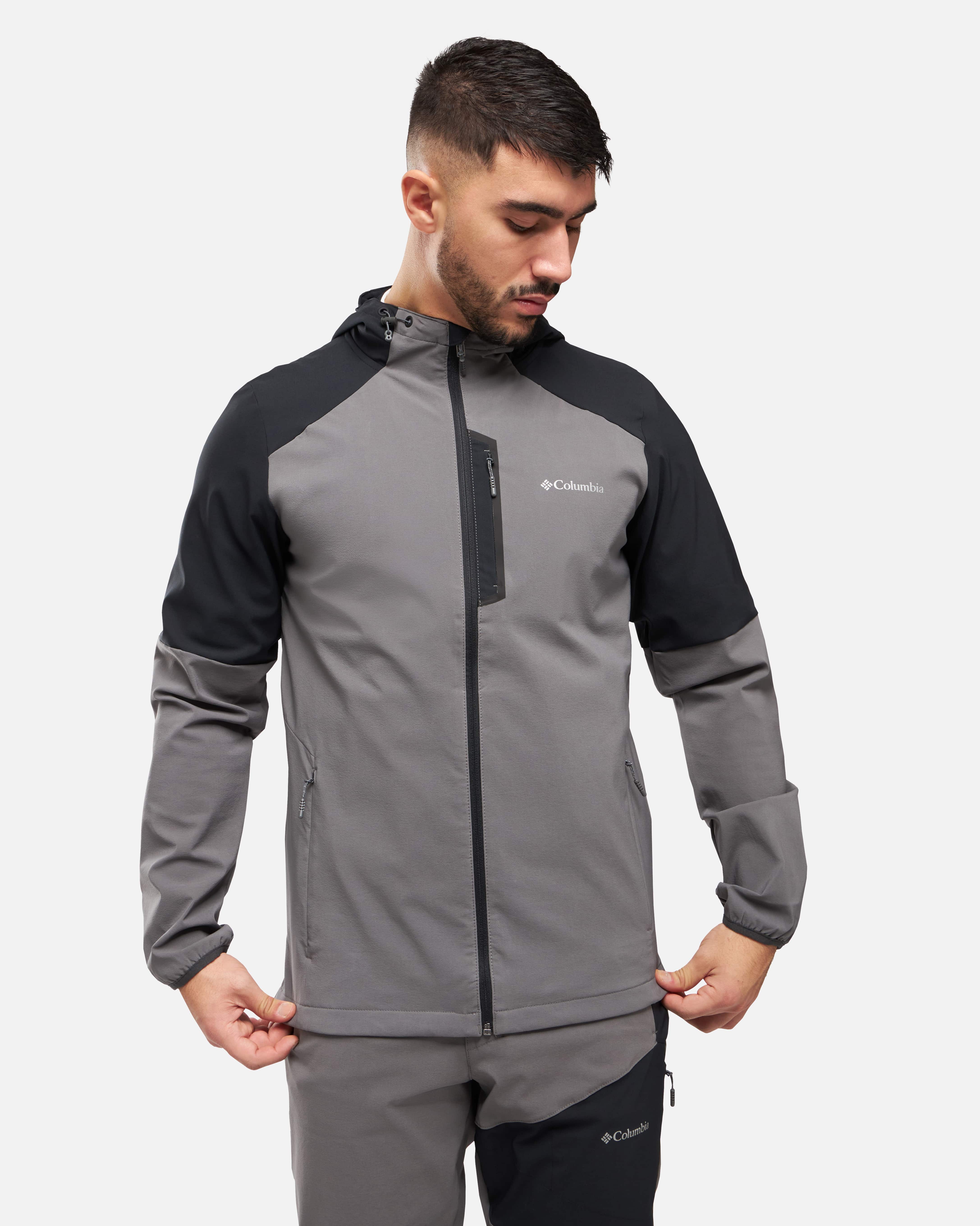 Columbia Softshell Jacket - Gray/Black