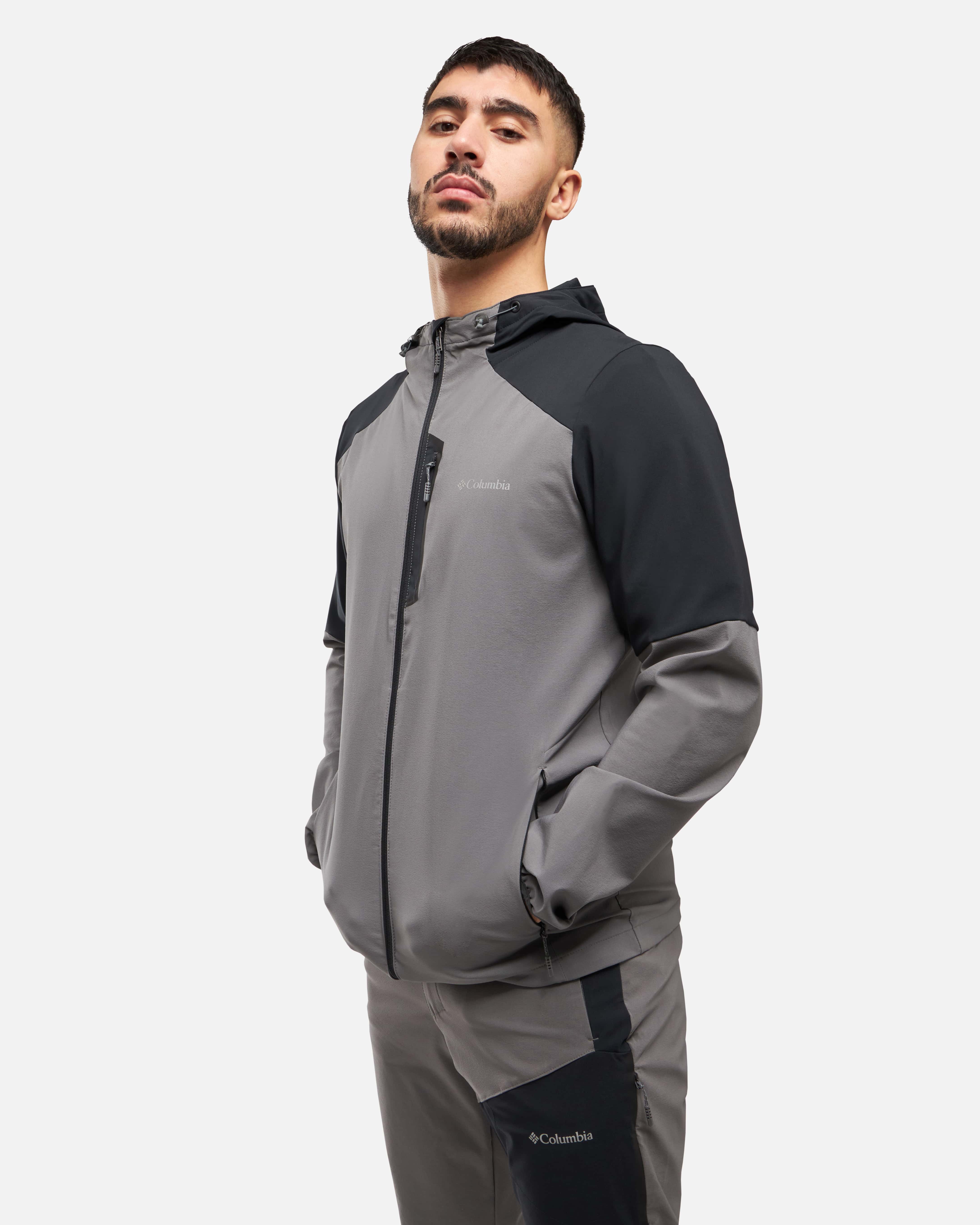 Columbia Softshell Jacket - Gray/Black