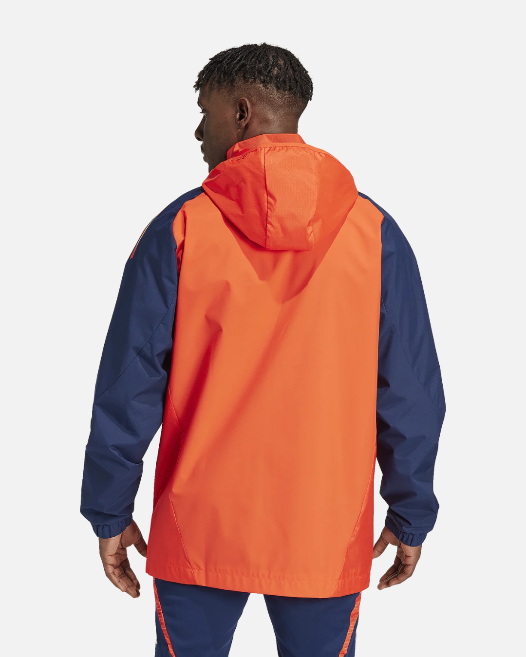 Manchester United 2024/2025 Windbreaker Jacket - Orange/Blue