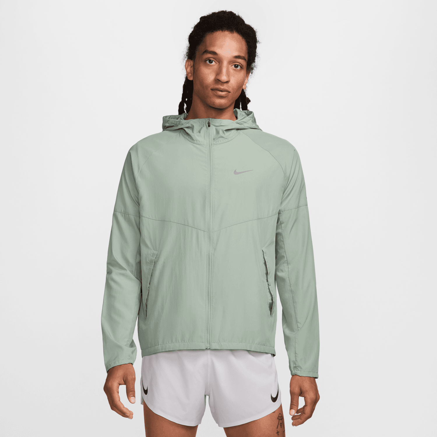 Nike Miler Windbreaker Jacket - Green