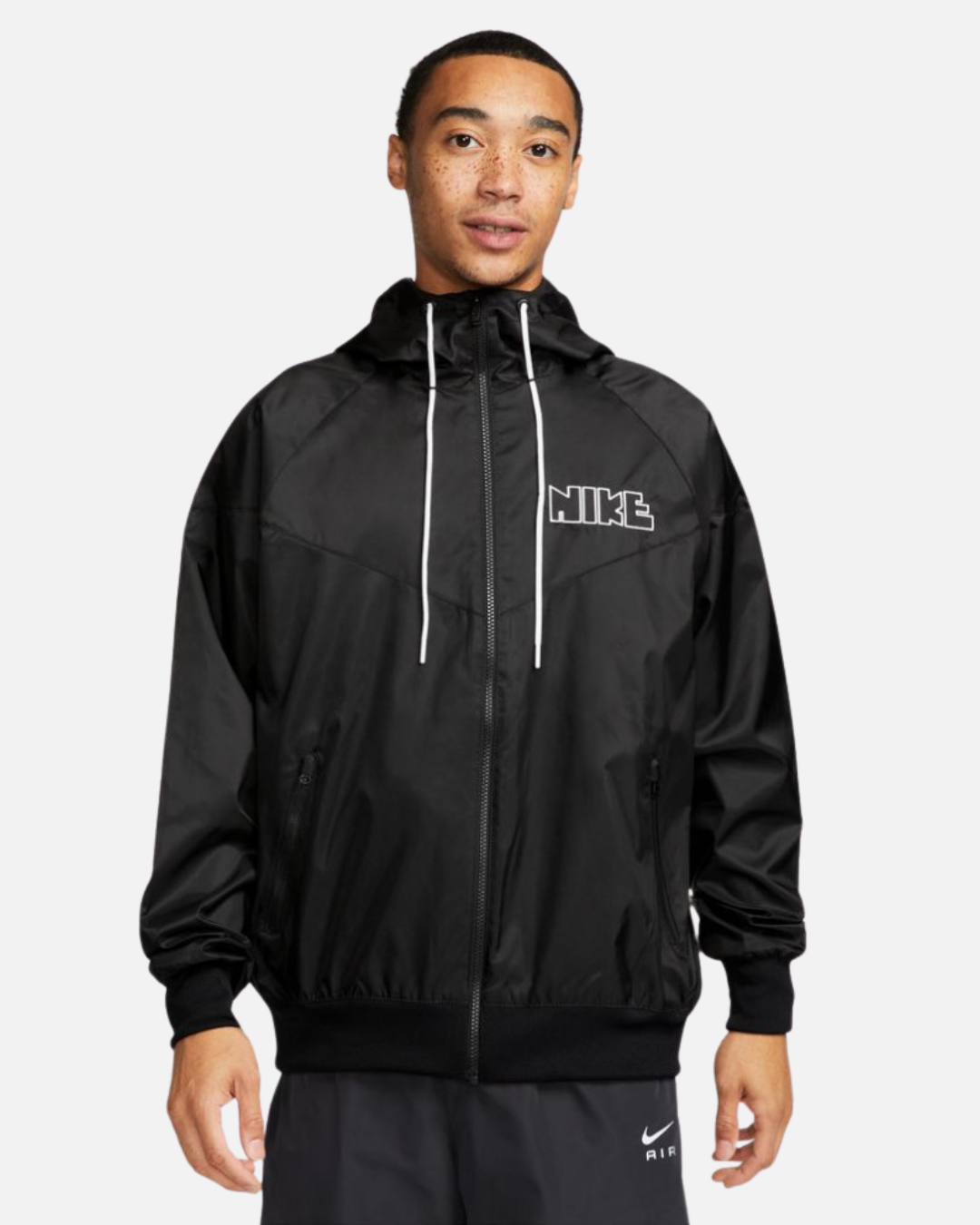 Nike Windrunner Windbreaker Jacket - Black/White