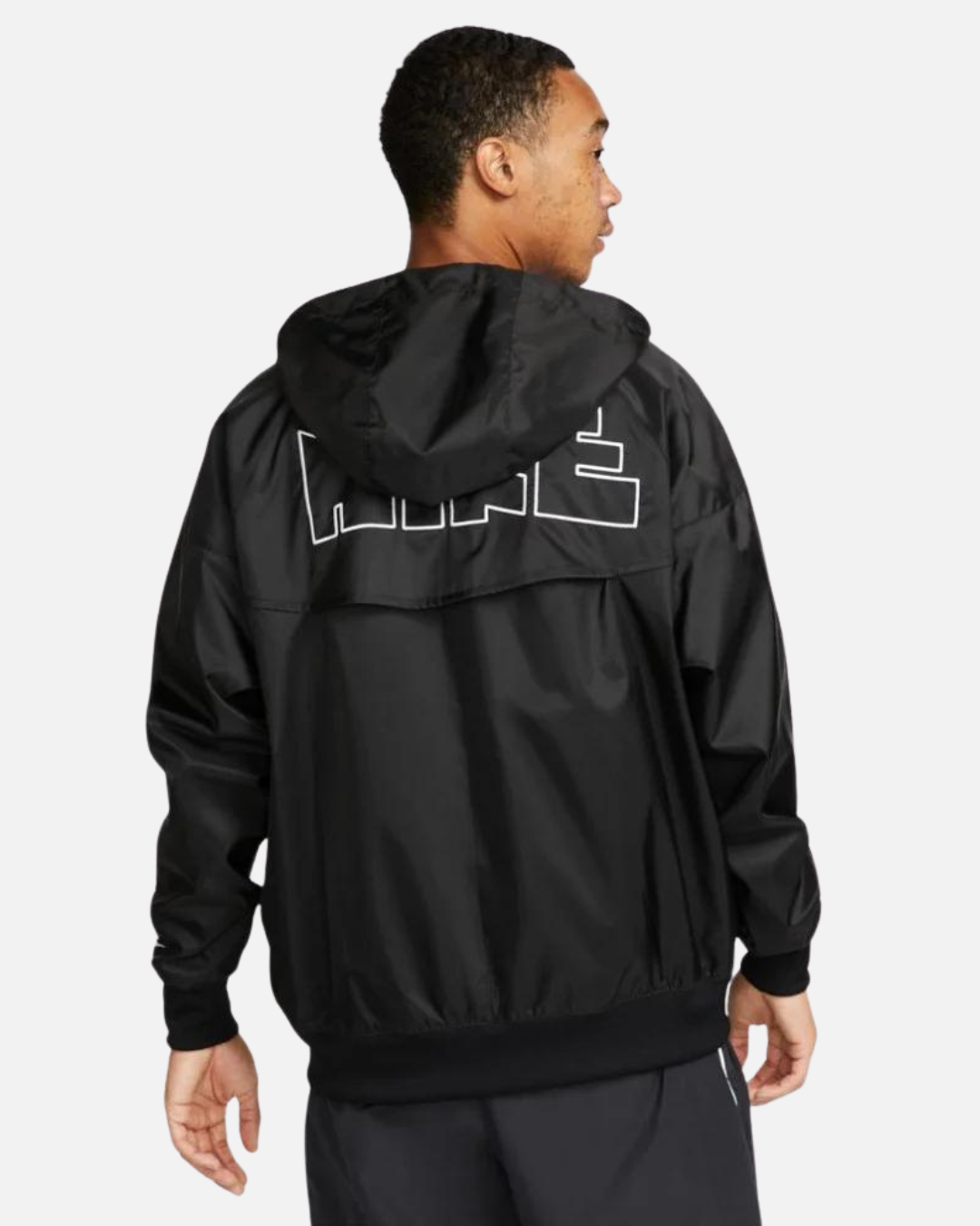 Nike Windrunner Windbreaker Jacket - Black/White