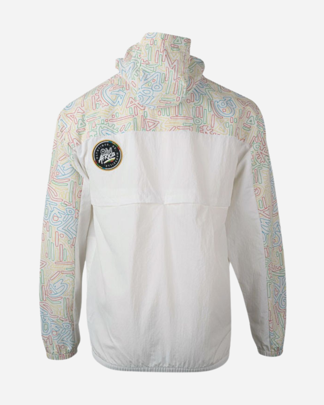 OM x Africa 2024 Windbreaker Jacket - White/Multicolor