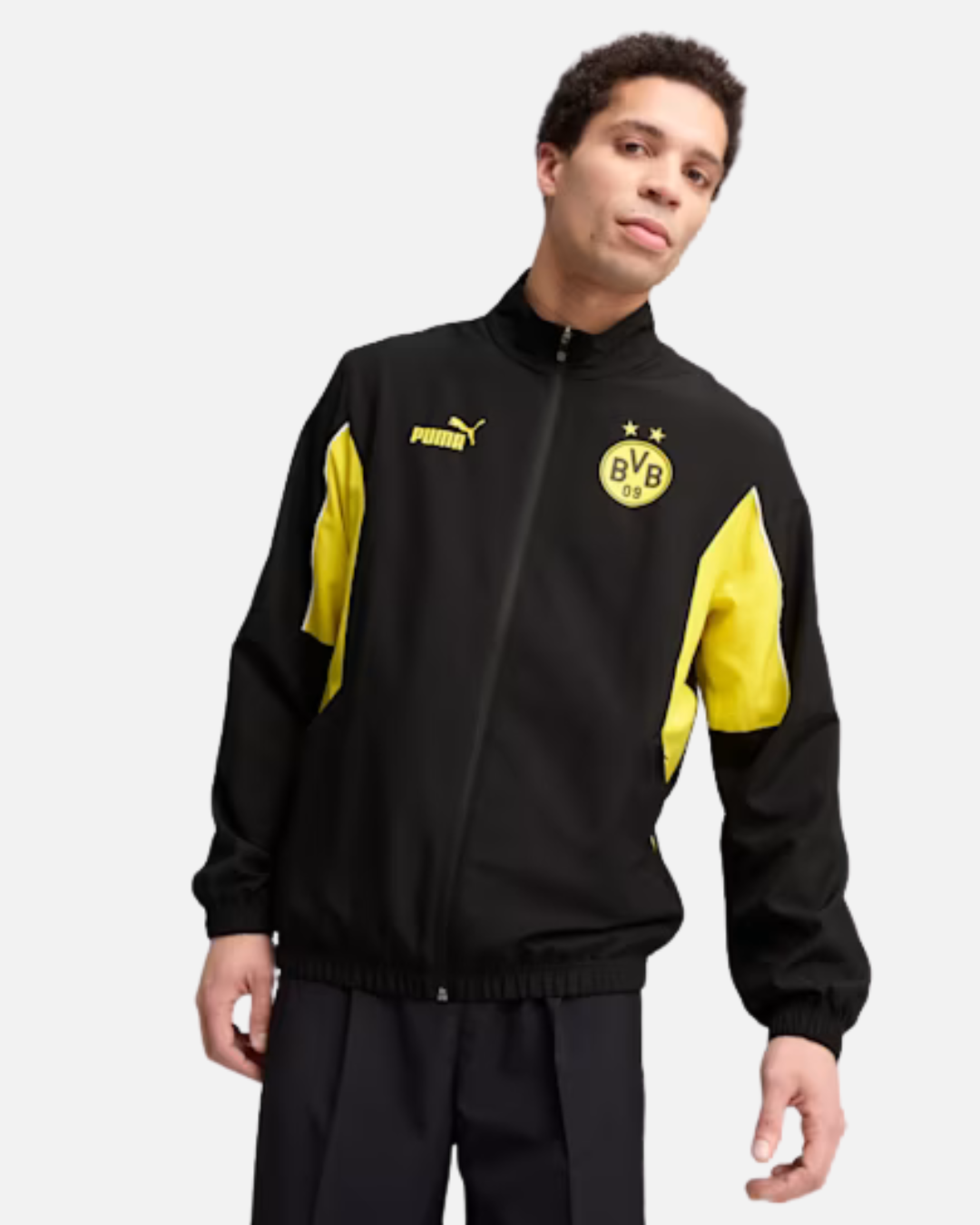 Dortmund Trainingsjacke 2025 - Schwarz/Gelb