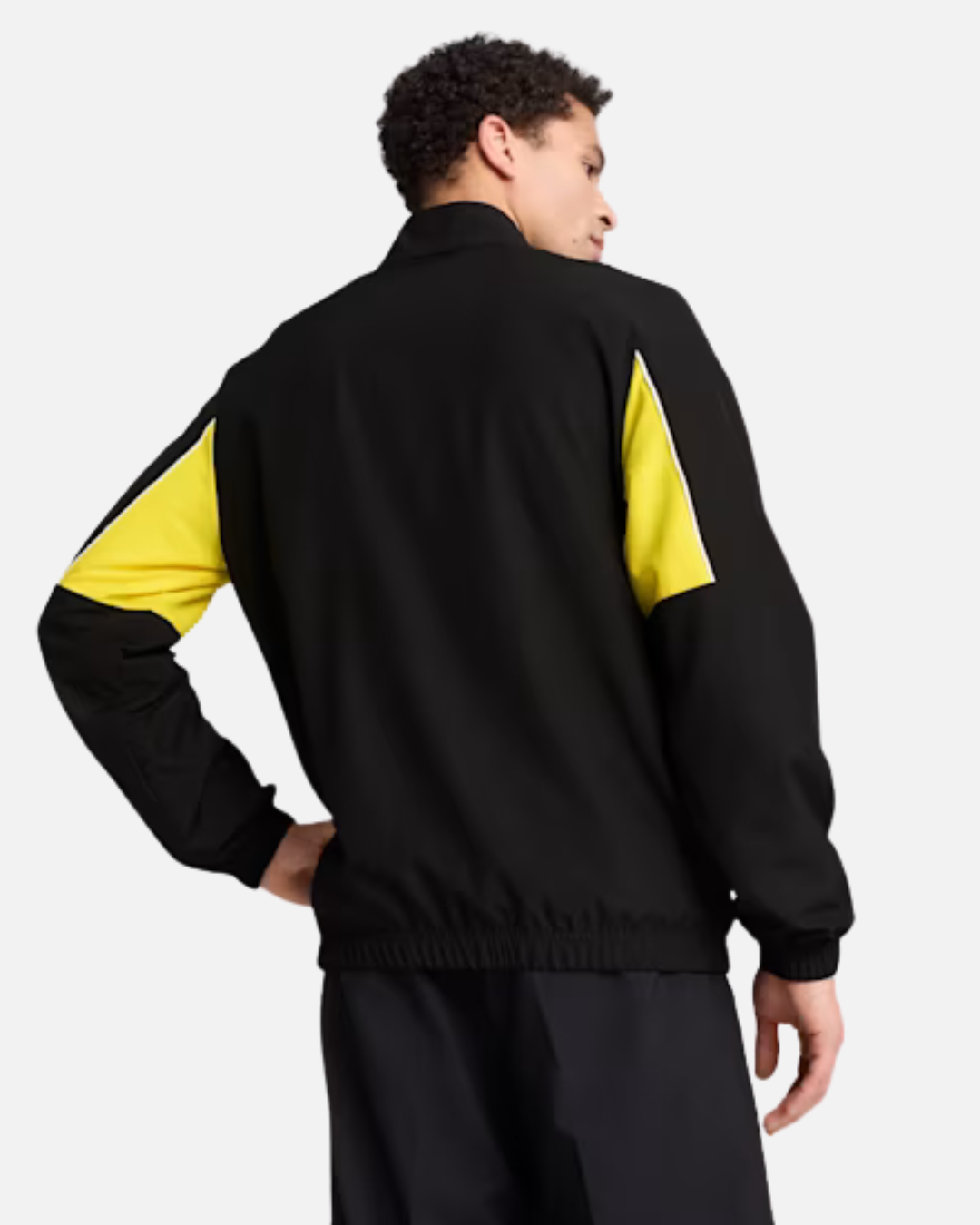 Chaqueta de chándal Dortmund 2025 - Negro/Amarillo