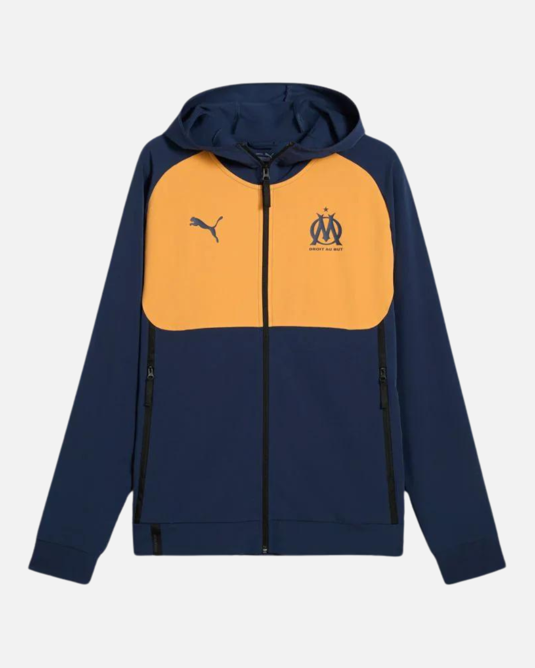 OM Pumatech 2024/2025 Track Jacket - Navy/Orange