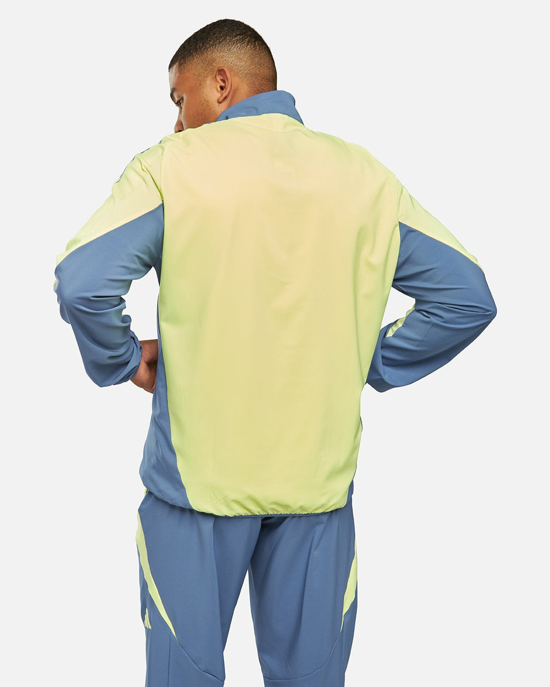 Veste de survêtement Ajax Amsterdam 2024/2025 - Jaune/Bleu