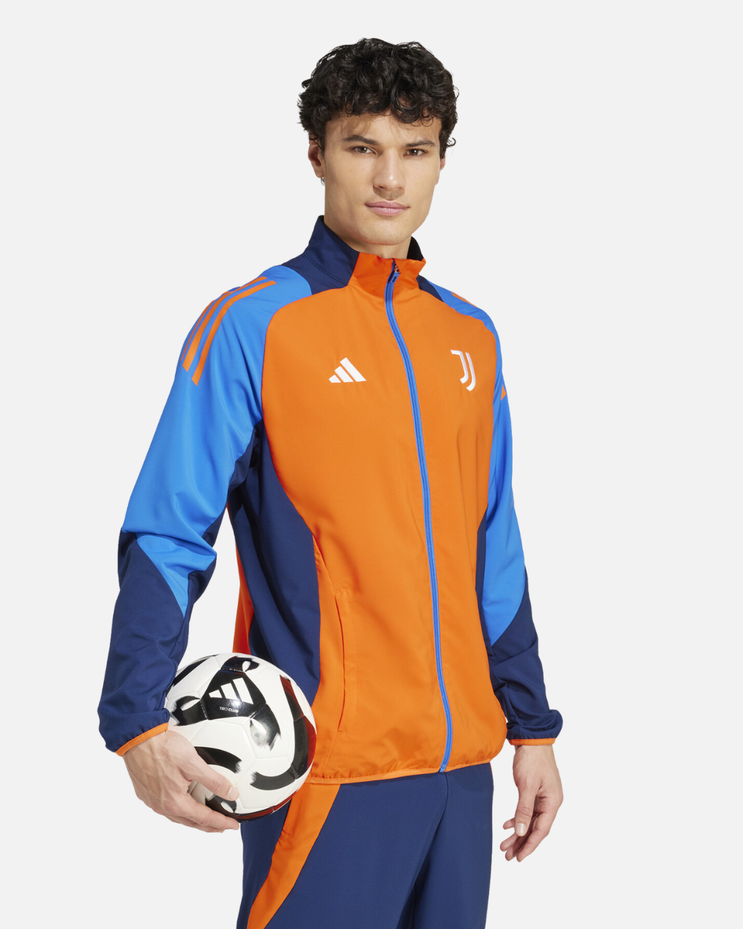 Juventus 2024/2025 Training Jacket - Orange/Blue
