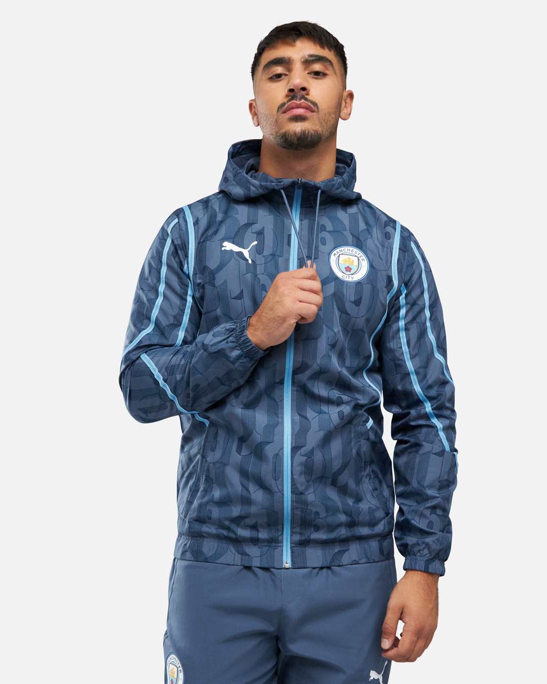 Manchester City 2024/2025 Training Jacket - Blue