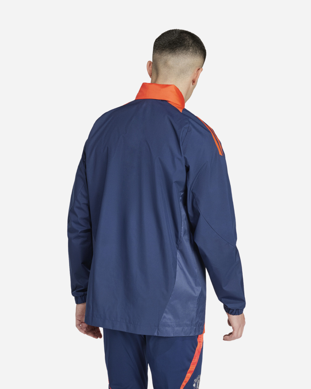 Veste de survetement Manchester United 2024 2025 Bleu orange Footkorner