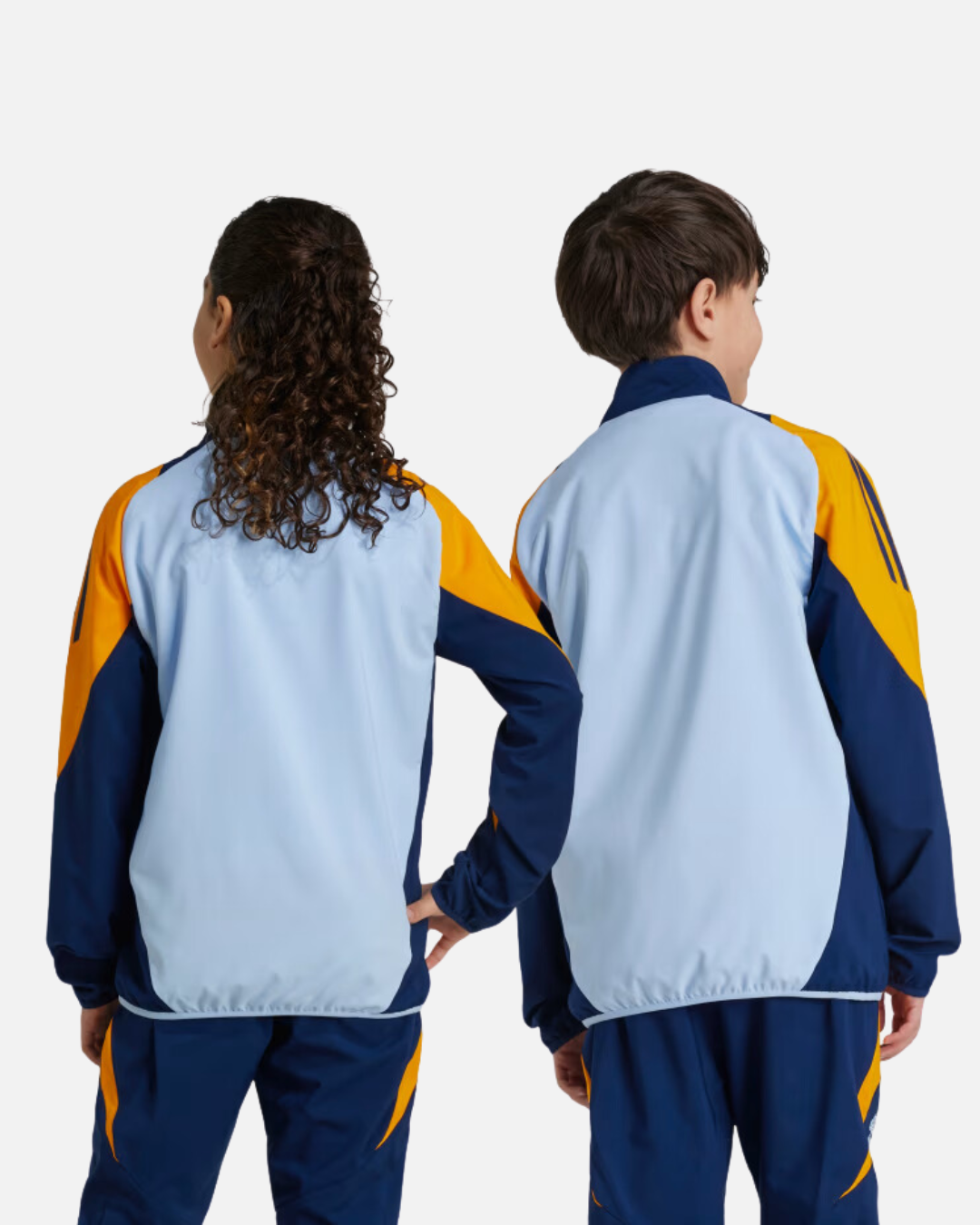 Real Madrid Junior 2024/2025 Track Jacket - Blue/Orange