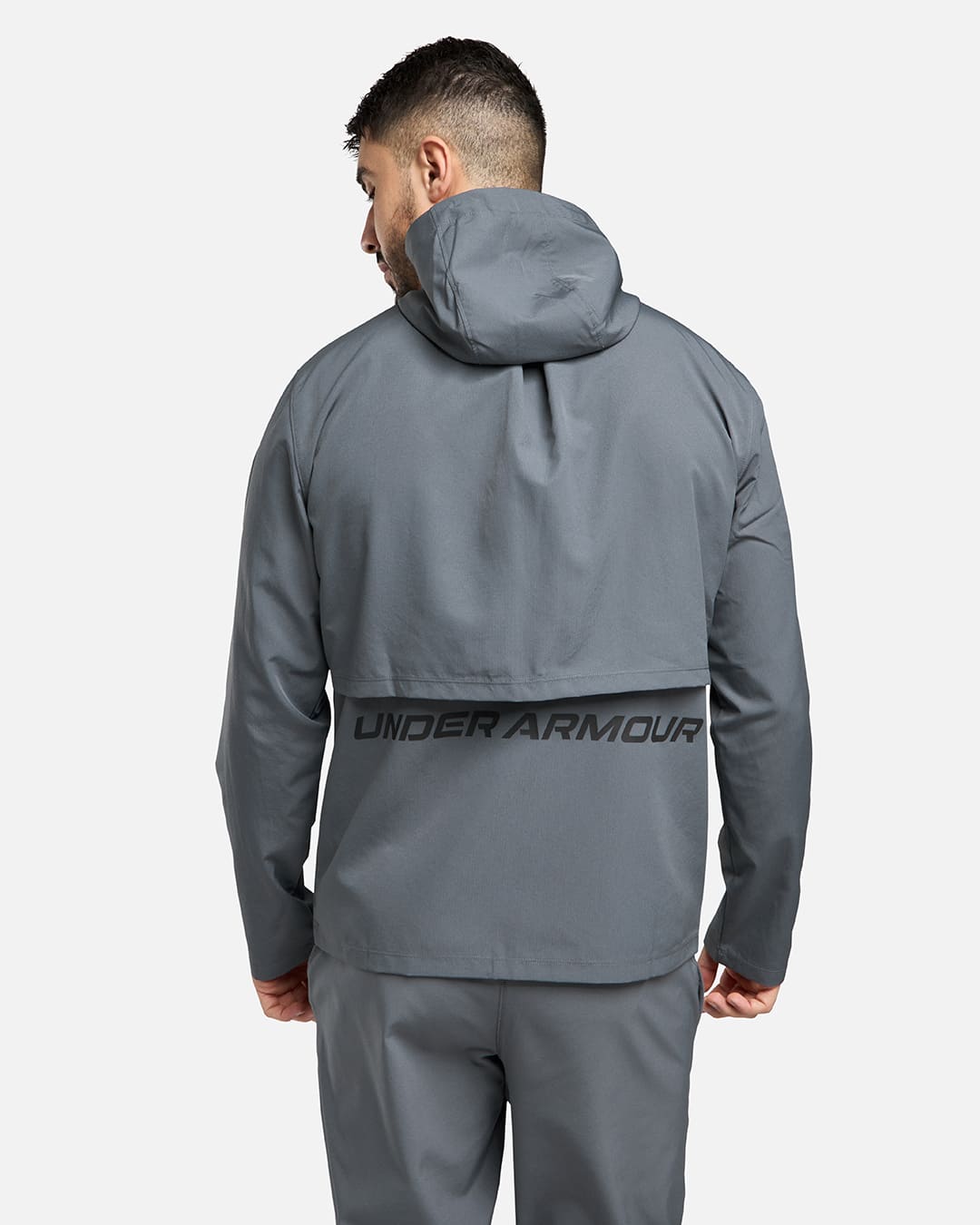 Under Armor Outrun The Storm Track Jacket - Gray