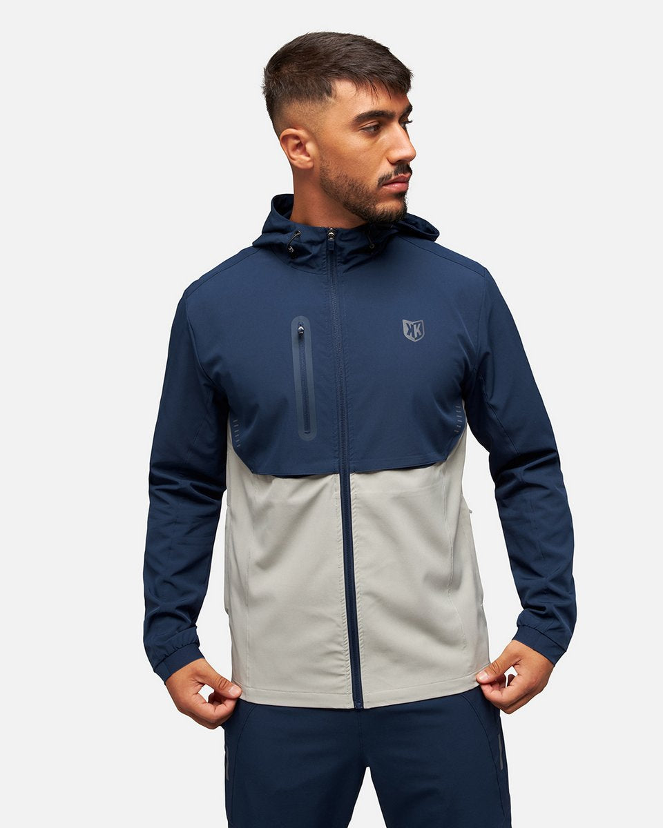 FK Calcio IV Jacket - Marine/Gray