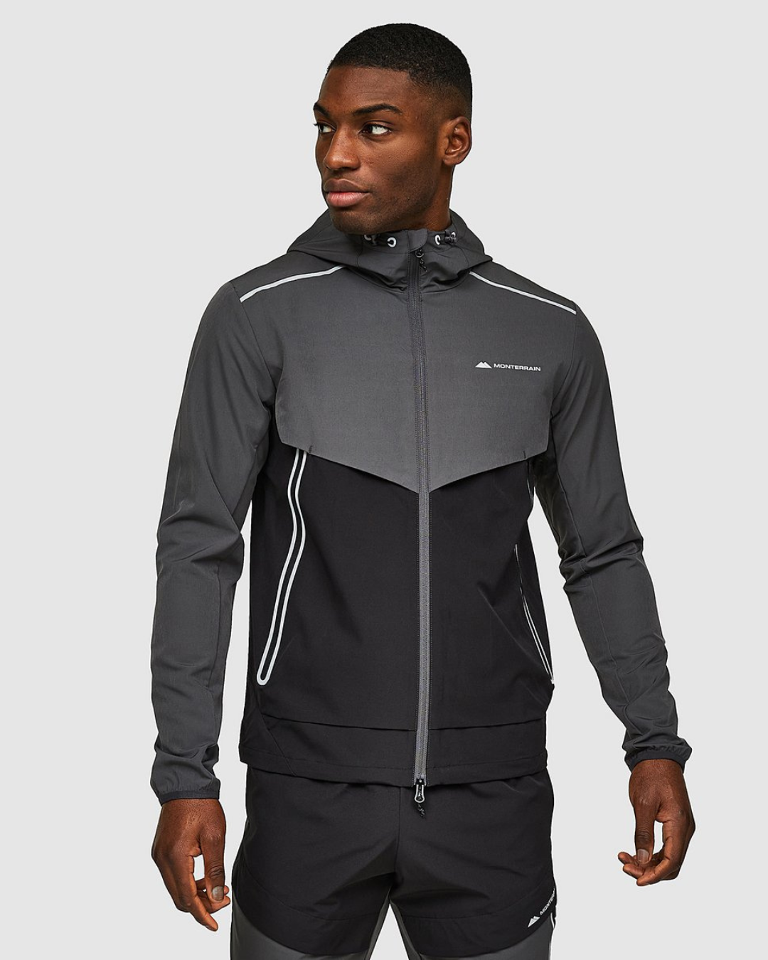 Monterrain Refraction Jacket - Black/Grey