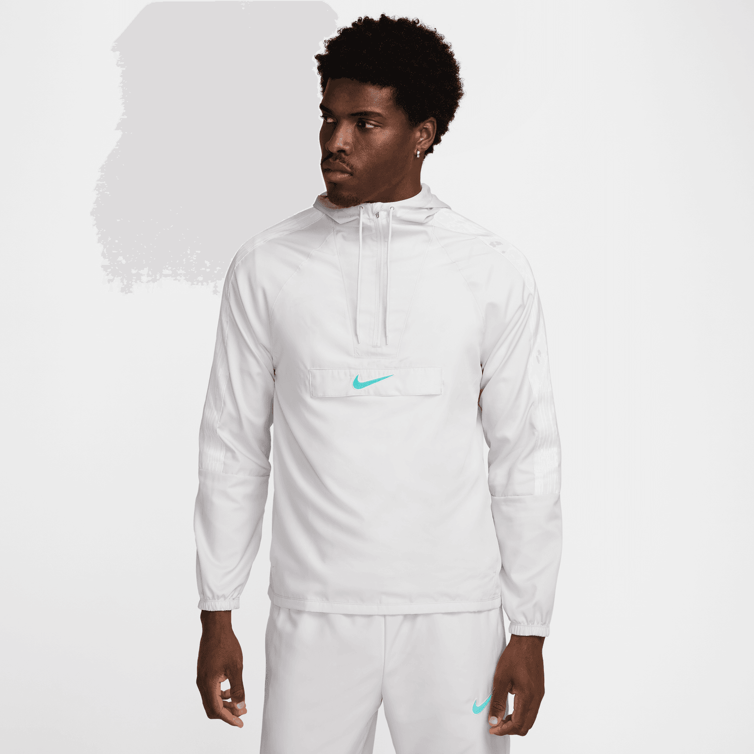 Nike Academy Jacket - White/Blue