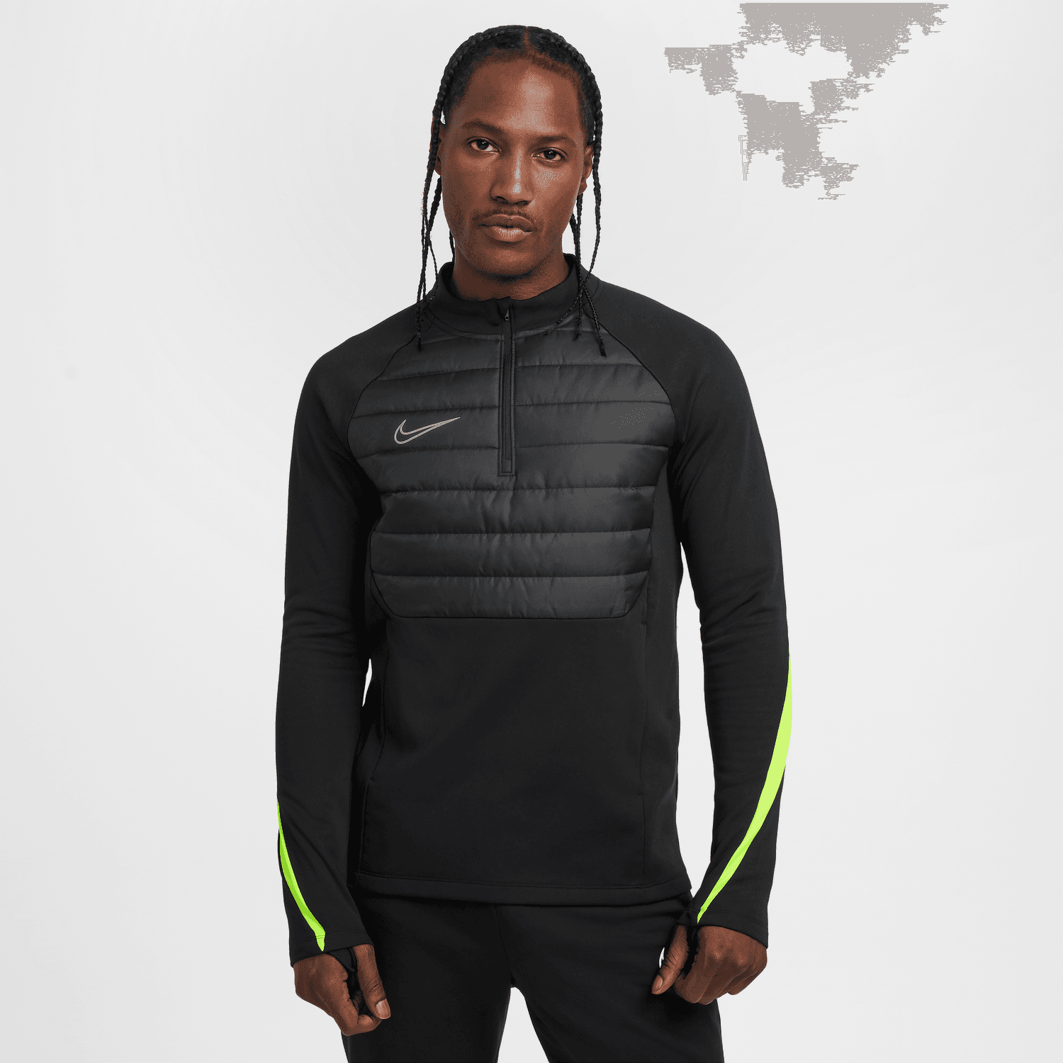 Giacca Nike Academy Winter Warrior - Nero/Giallo