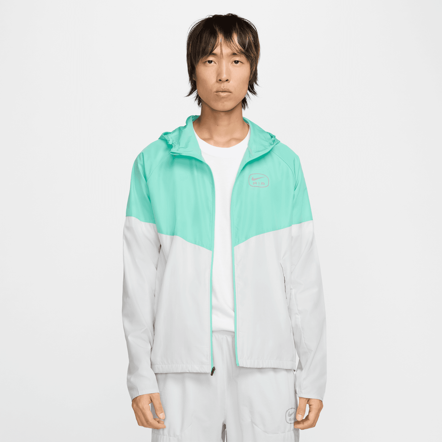 Nike Air Jacket - Gray/Green