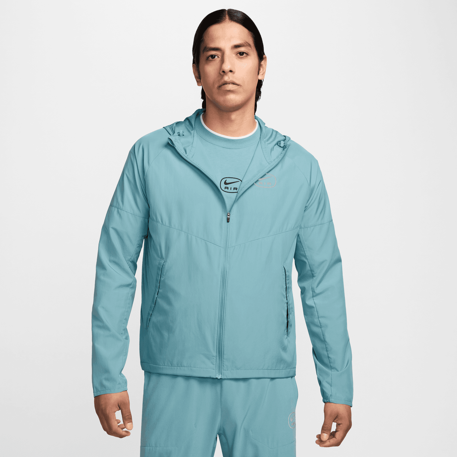 Nike Air Laufjacke – Türkisblau