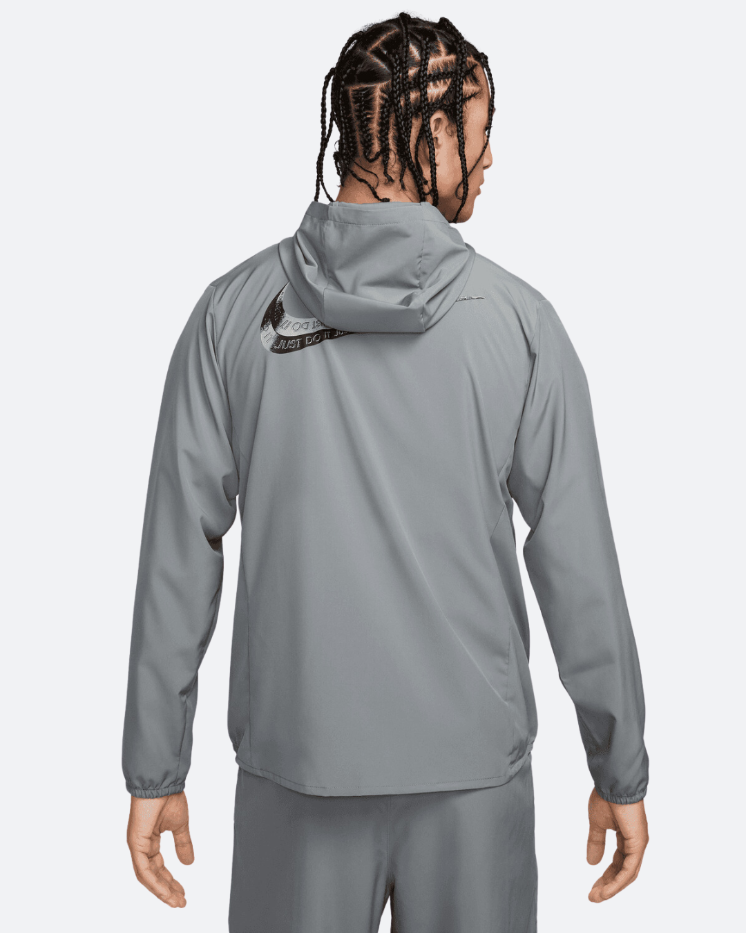 Nike Form Jacke – Grau/Schwarz