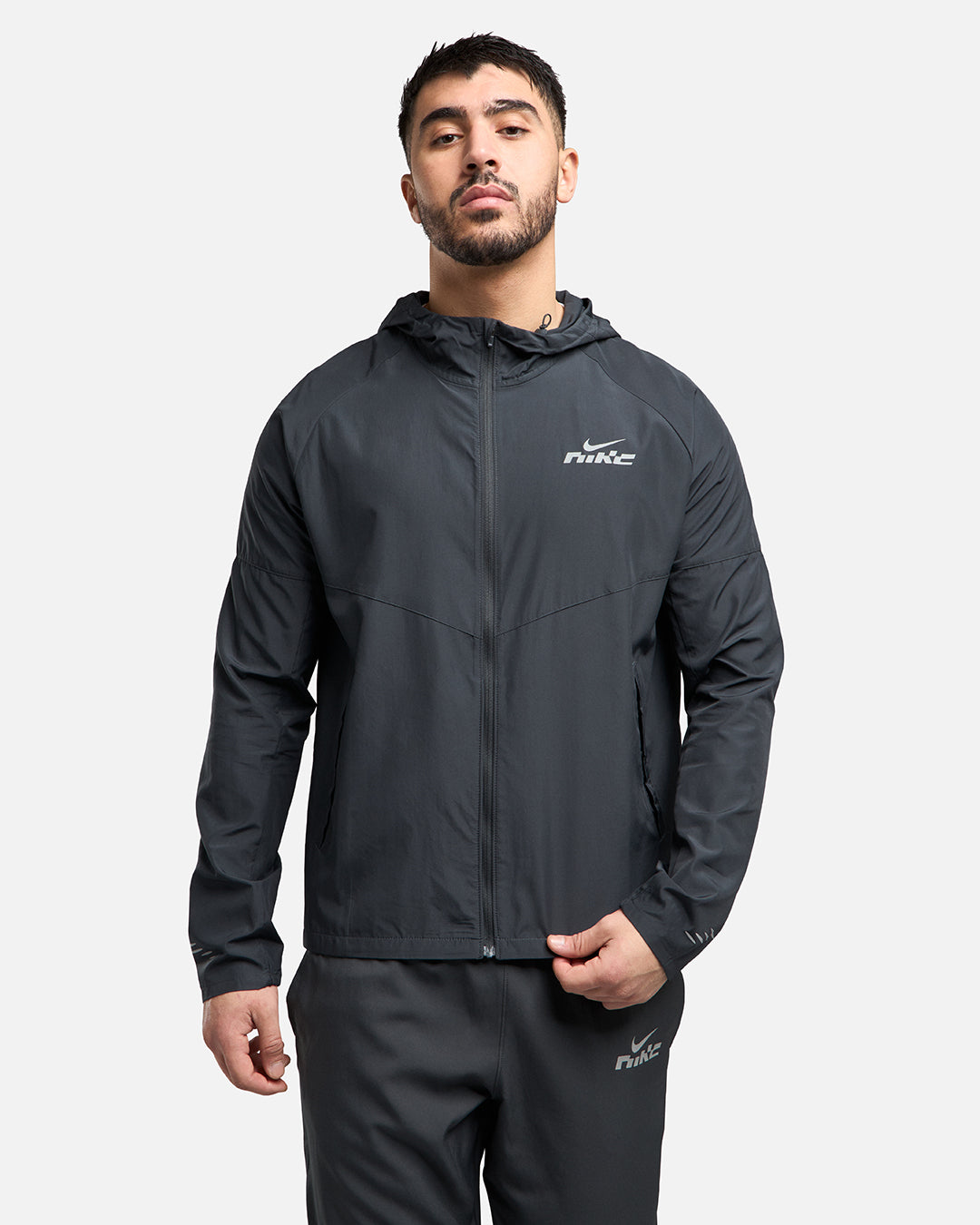 Nike Miler Flash Jacke - Grau